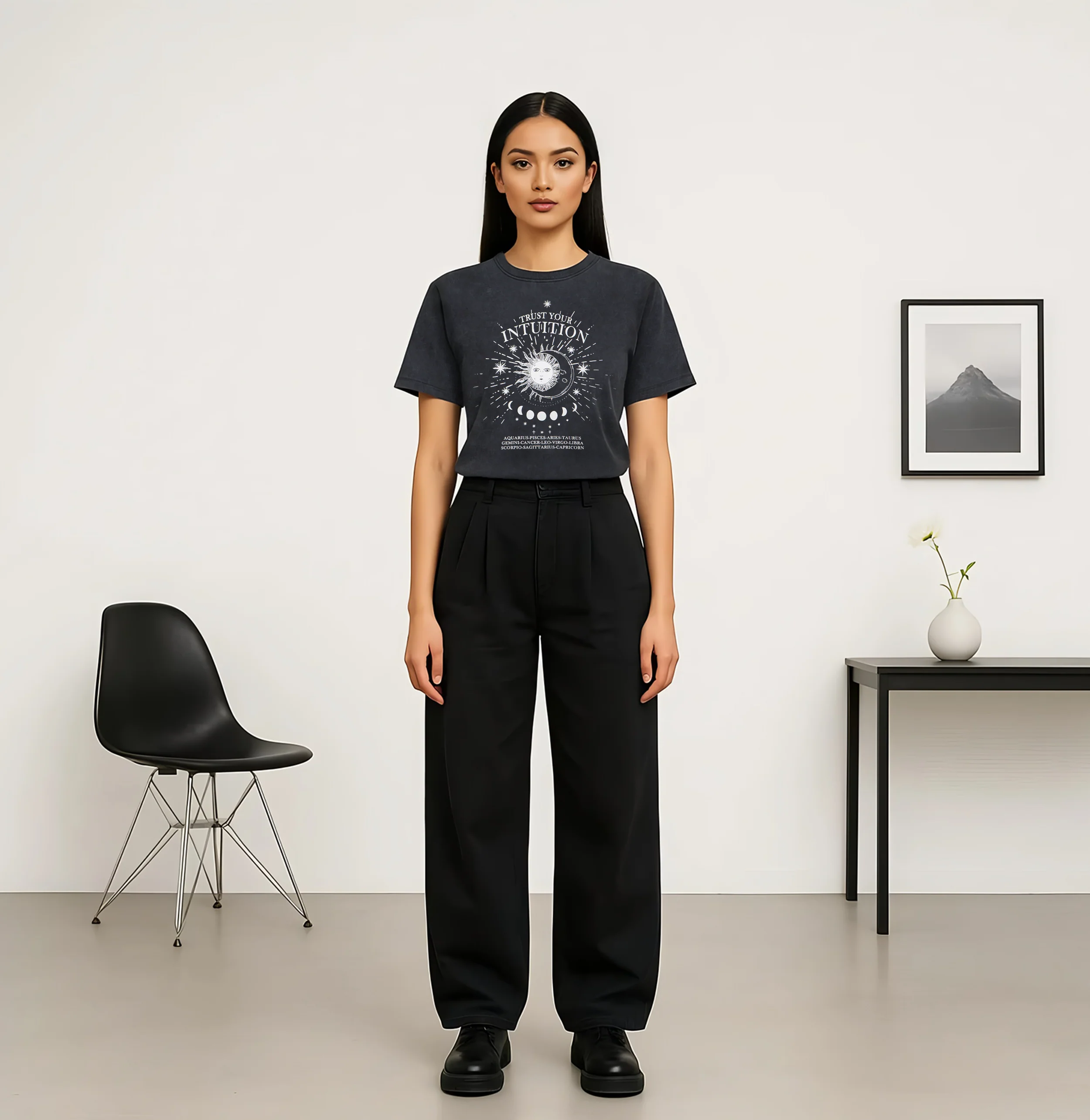 Oversize Graphic Cotton T-Shirt