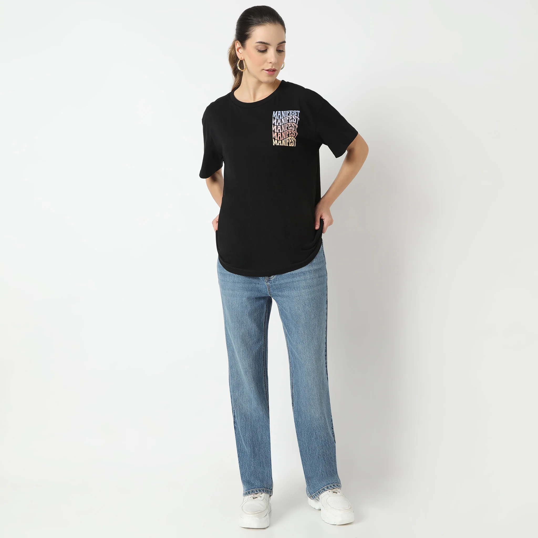 Oversize Graphic Short Sleeve T-Shirt