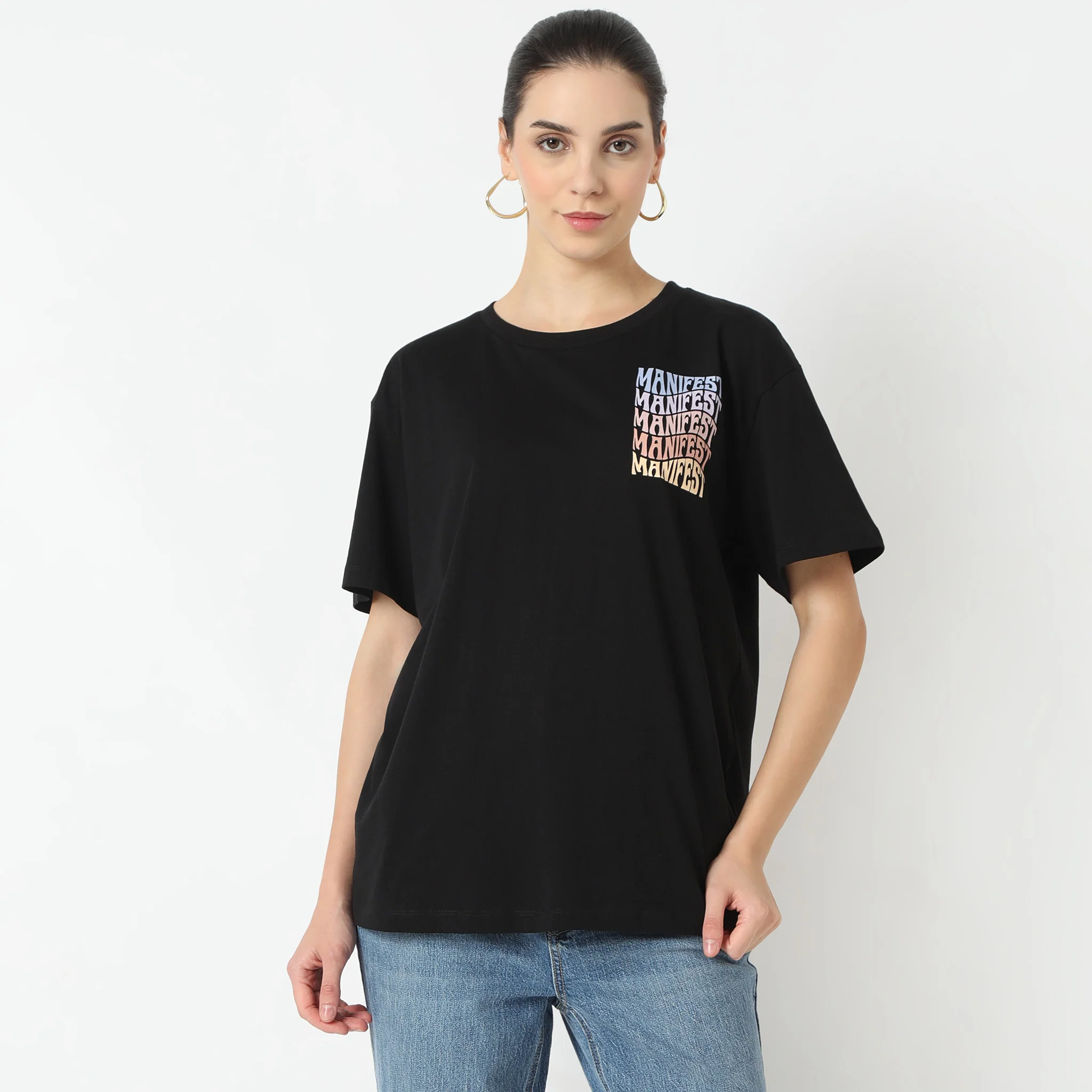 Oversize Graphic Short Sleeve T-Shirt - Image 2