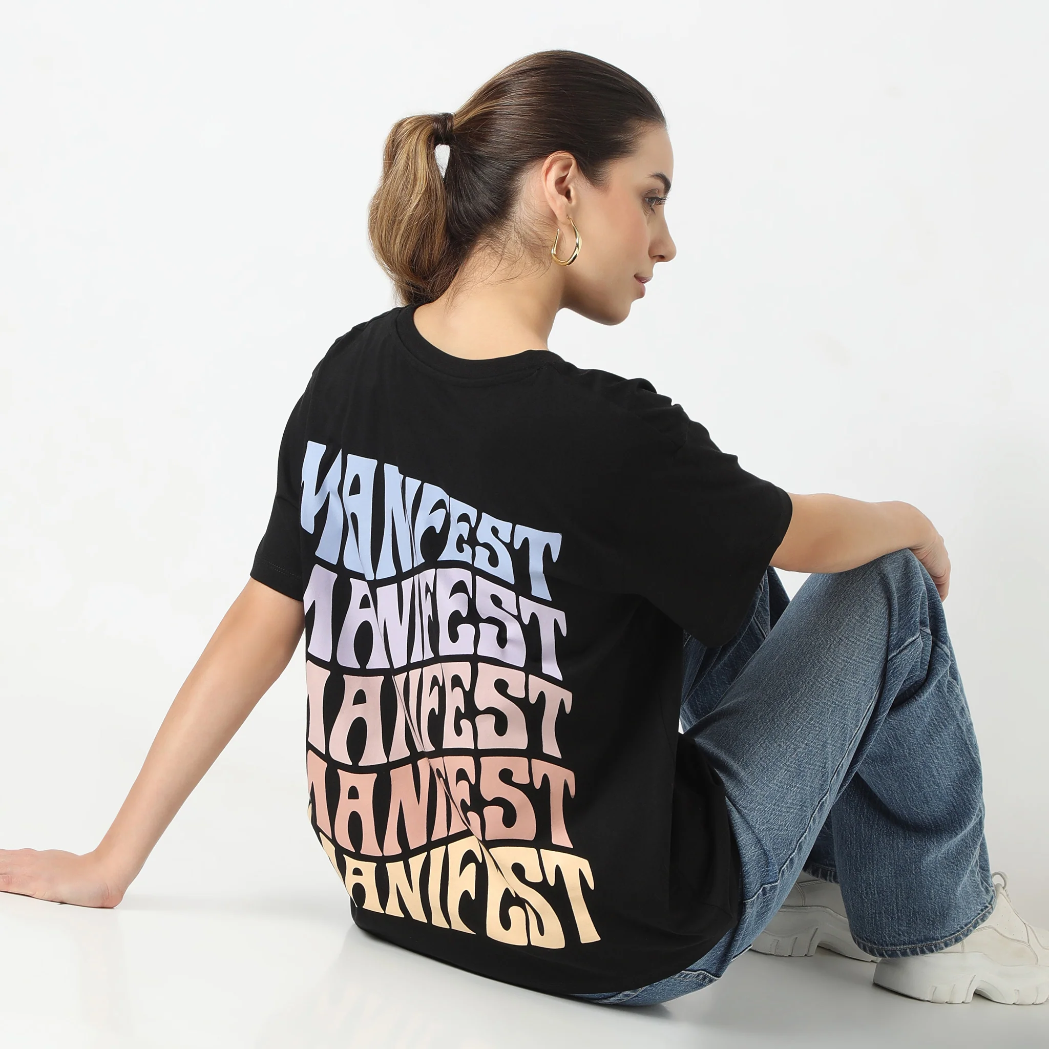 Oversize Graphic Short Sleeve T-Shirt - Image 3