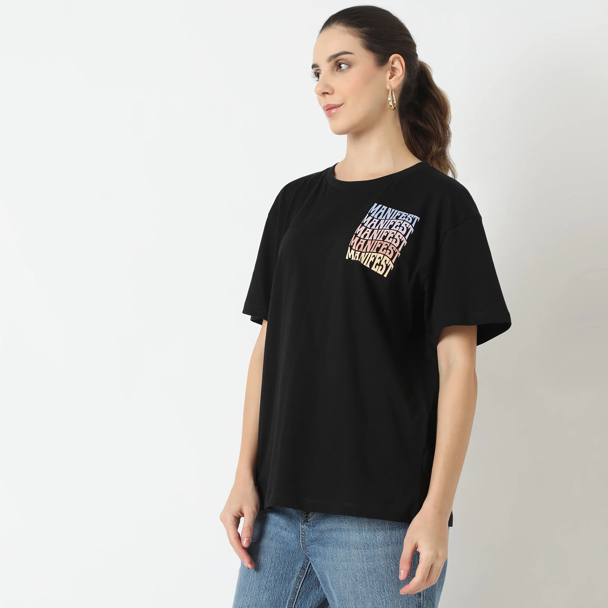 Oversize Graphic Short Sleeve T-Shirt - Image 4