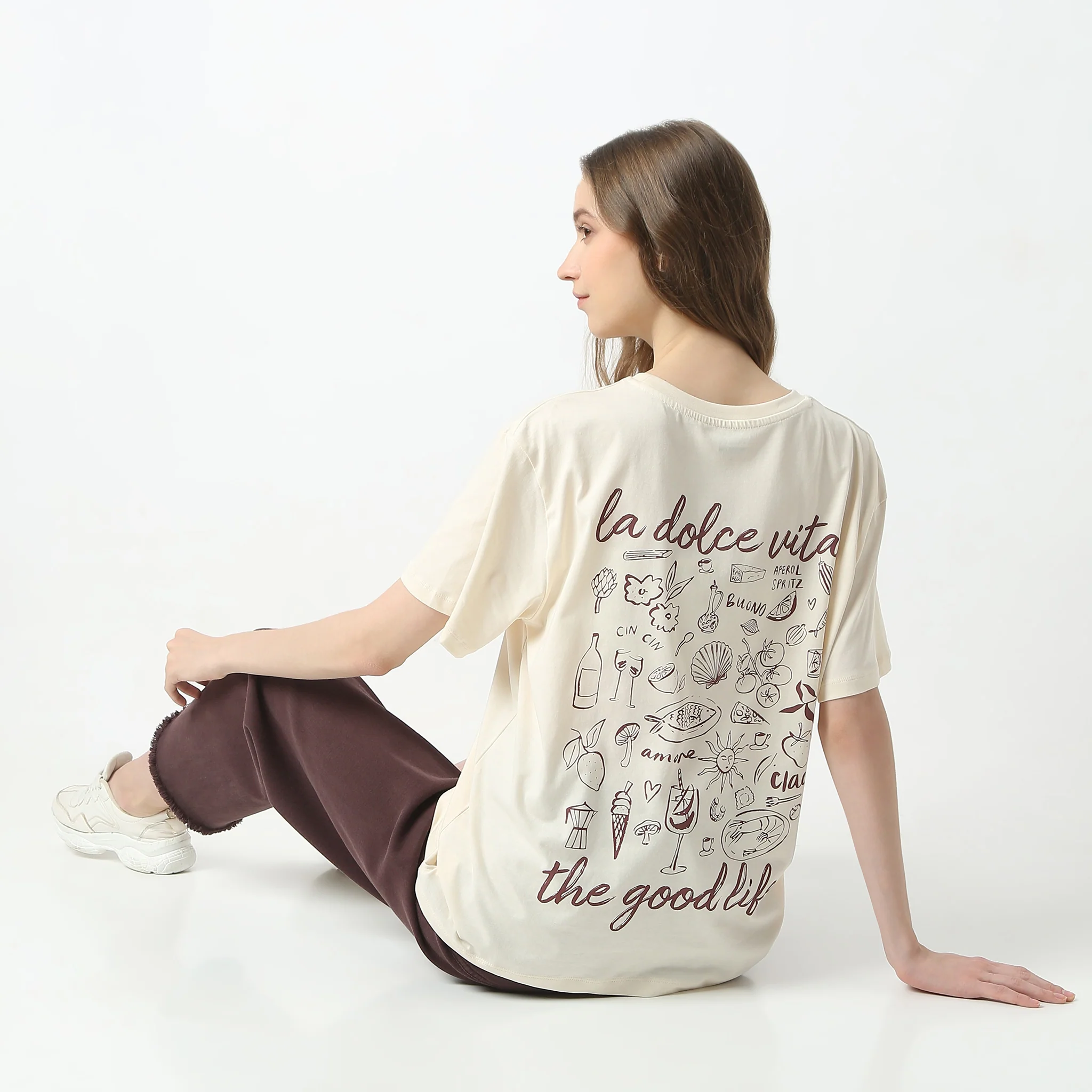 Oversize Graphic Short Sleeve T-Shirt