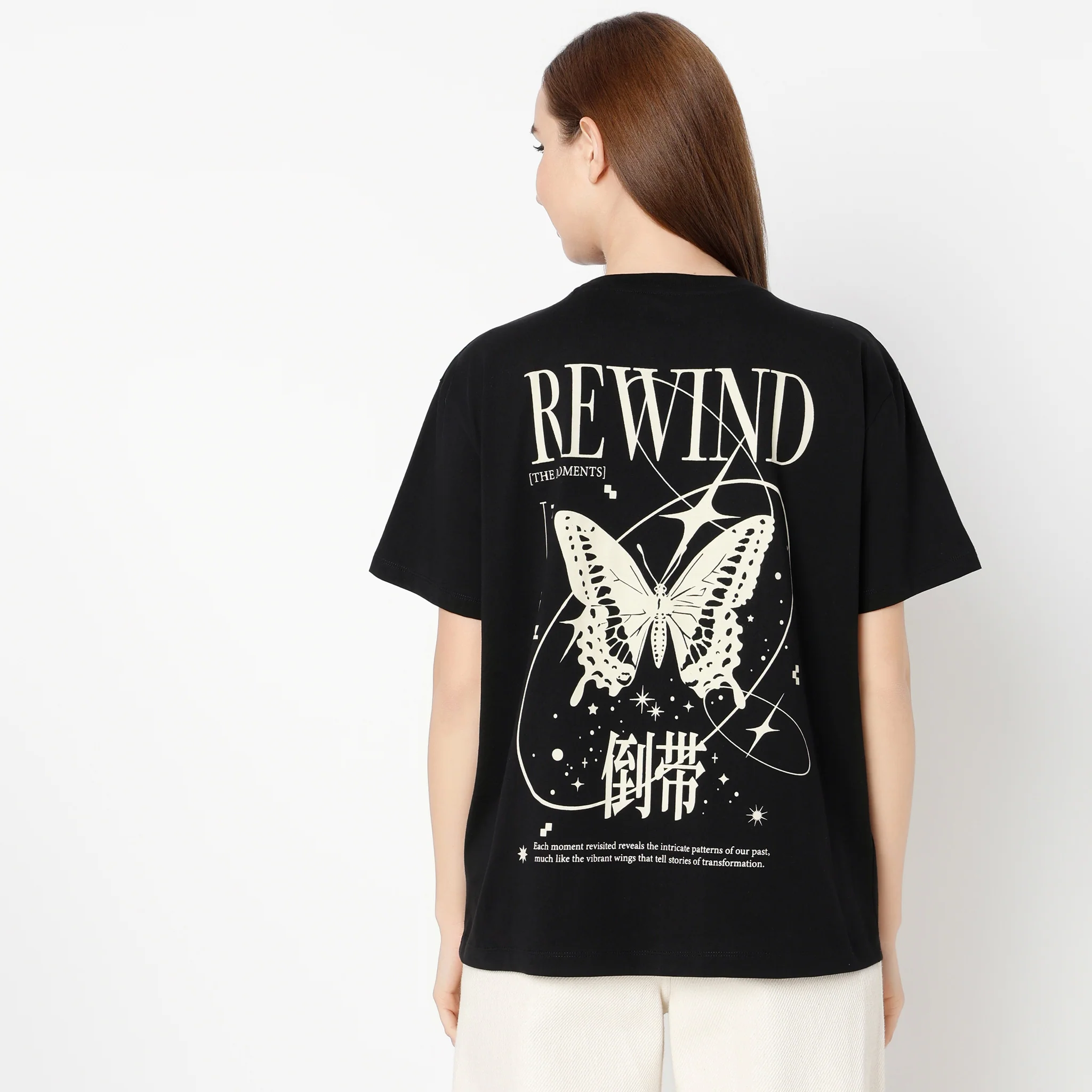 Oversize Back Print Betty T-Shirt - Image 3