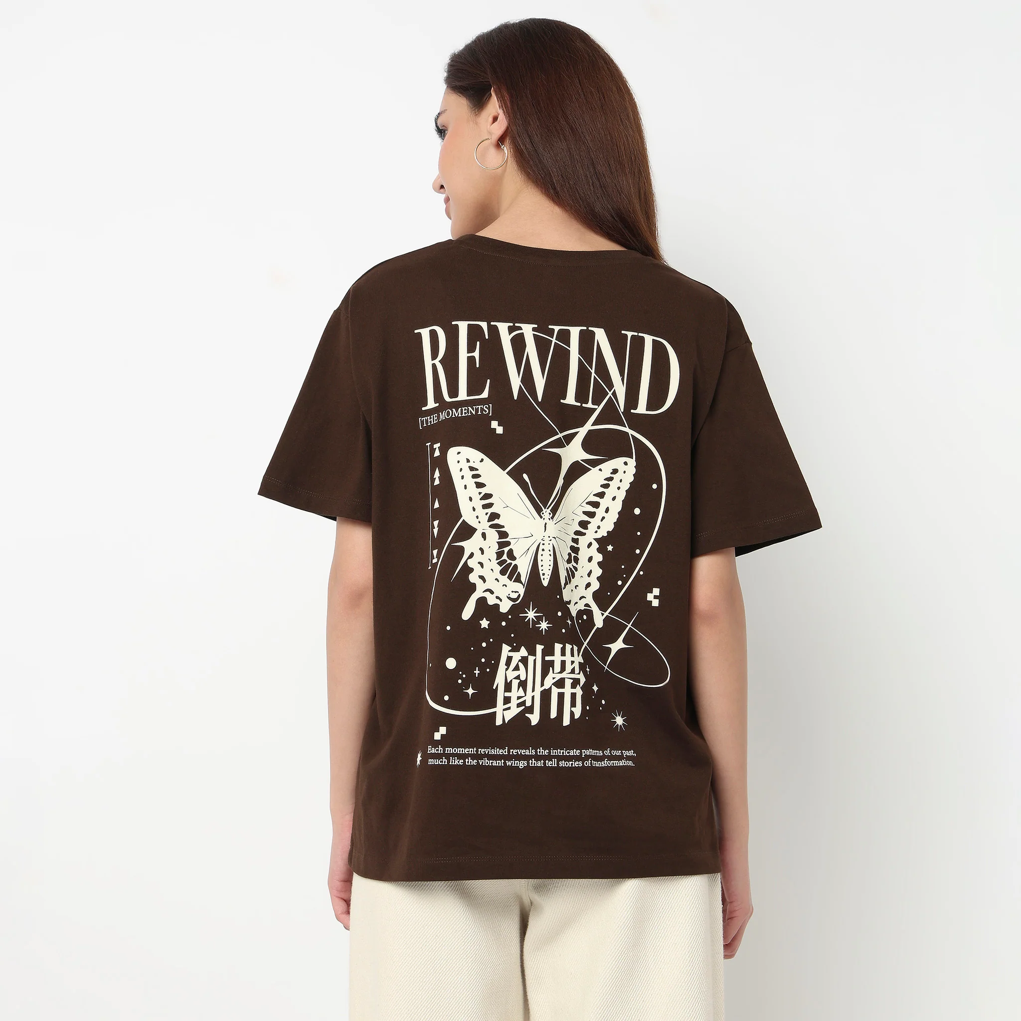 Oversize Back Print Betty T-Shirt - Image 8