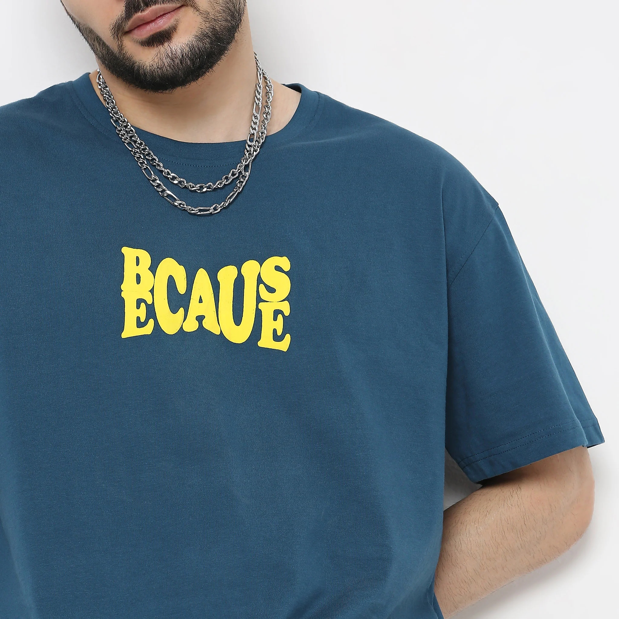 Graphic Tees - Cotton Jersey Oversized Fit T-Shirt - Image 4
