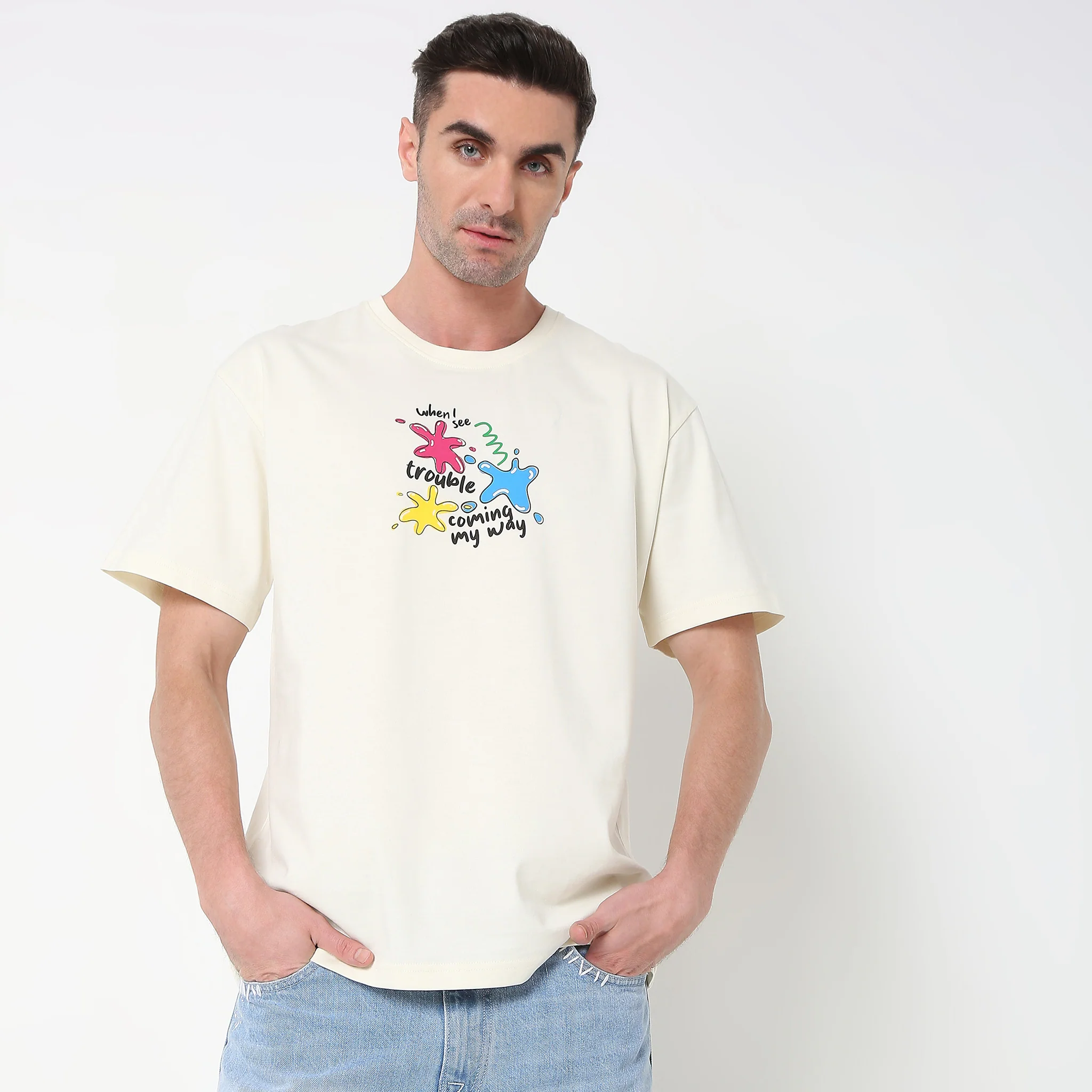 Oversize Graphic T-Shirt - Image 2