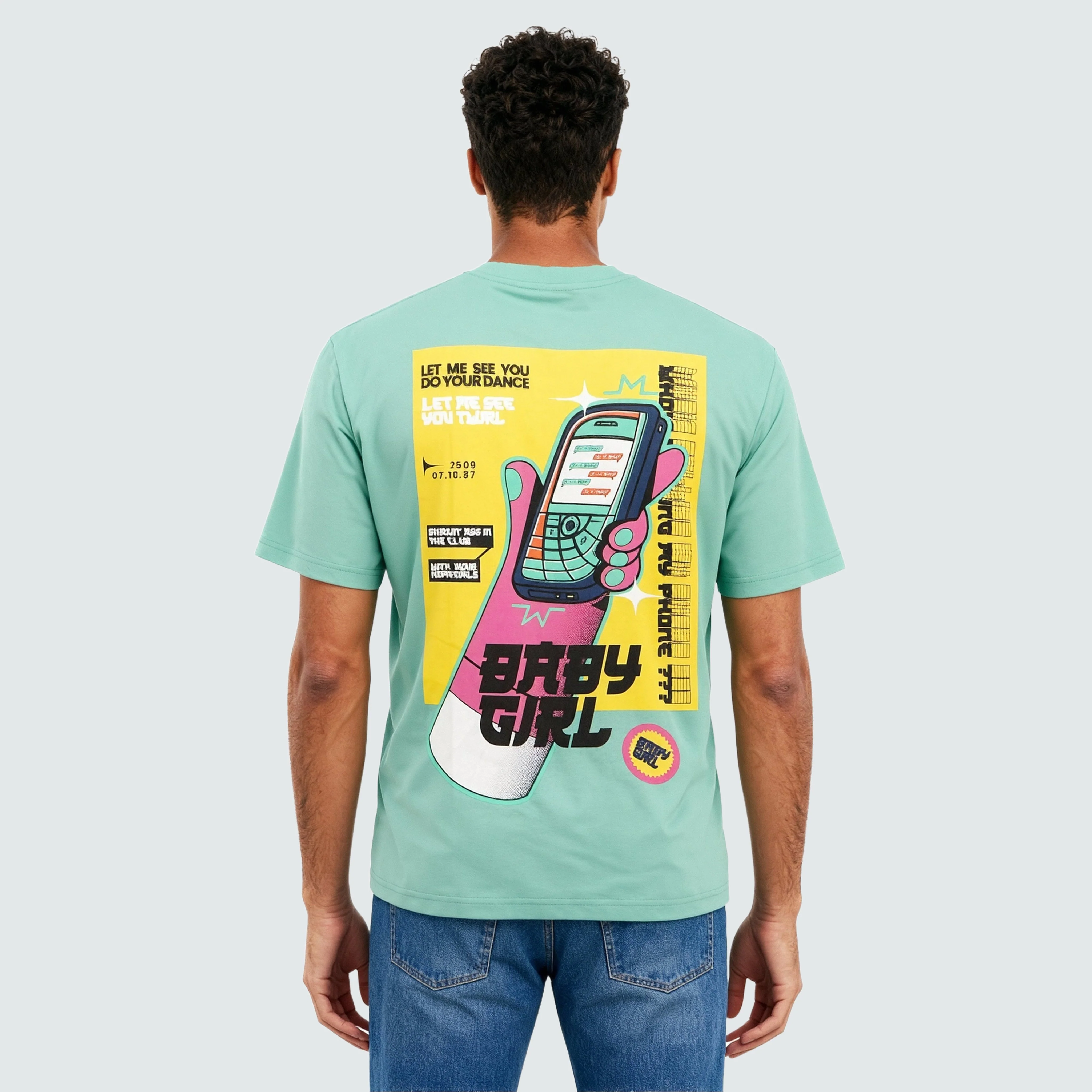 Oversize Karaoke Graphic T-Shirt - Image 3