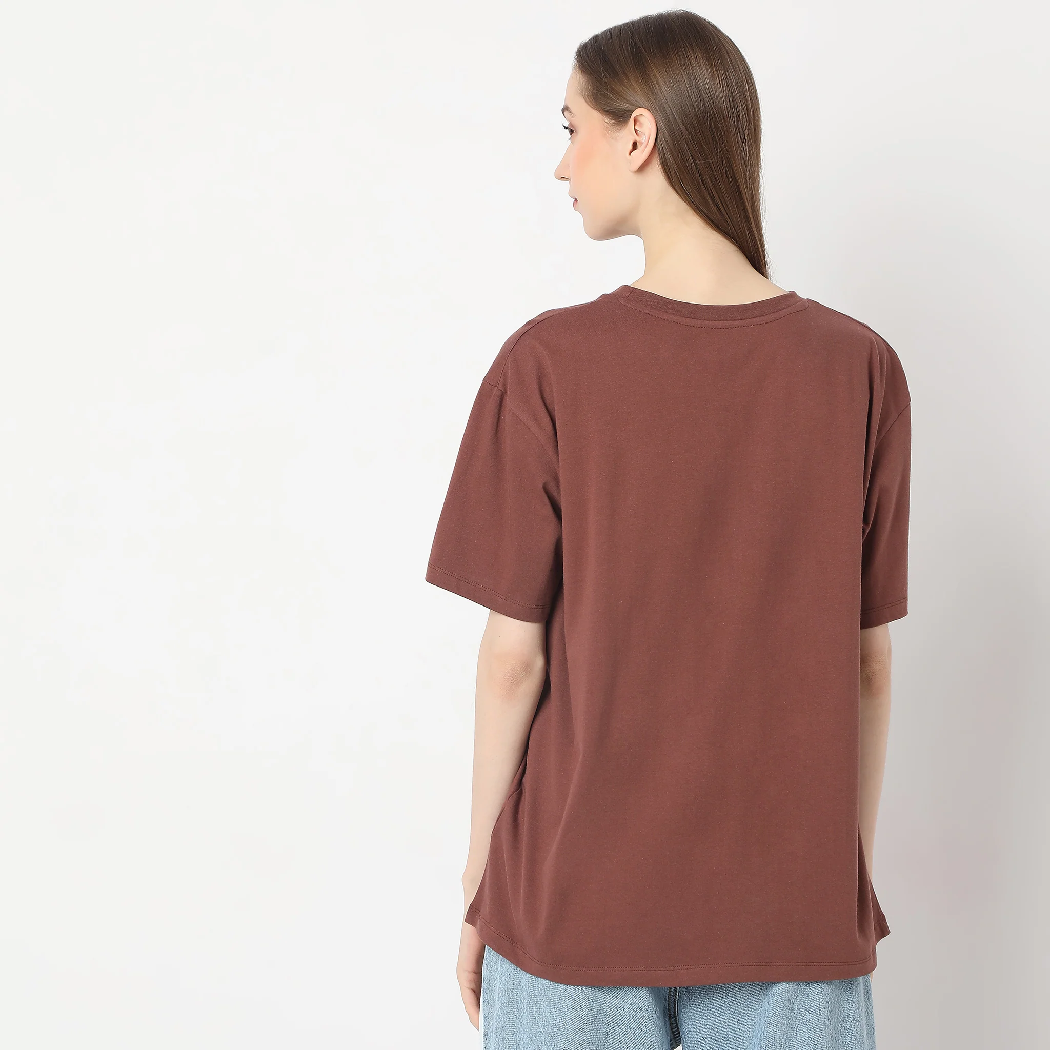 Oversize Printed "Nashville Music City" Bold Typography And Artistic Detailing T-Shirt - Image 3