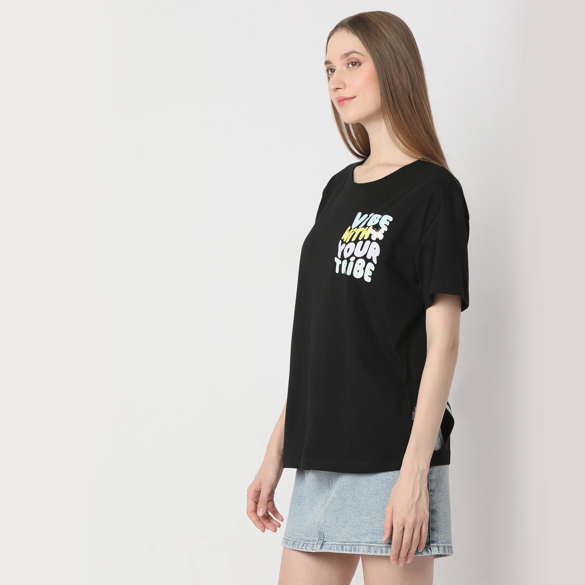 Oversize Printed Short Sleeve T-Shirt - Image 5