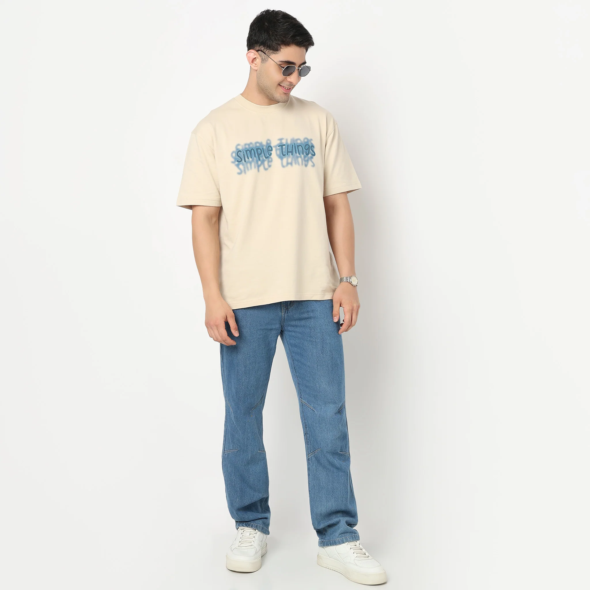 Oversize Slogan T-Shirt - Image 2
