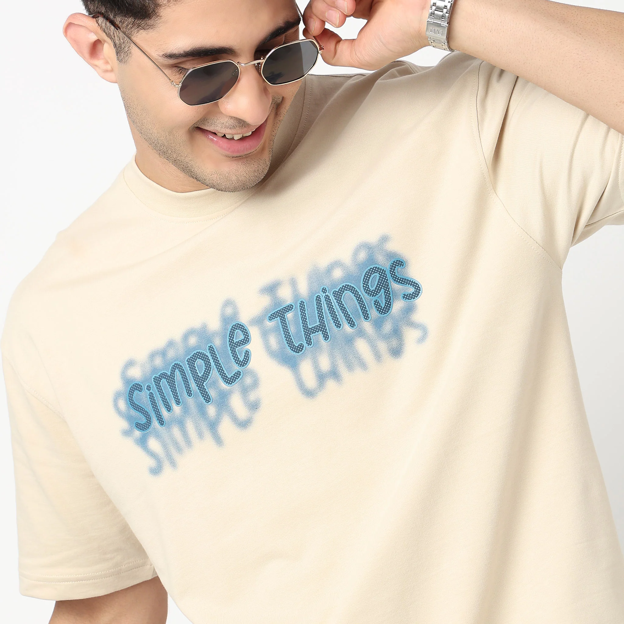 Oversize Slogan T-Shirt - Image 4