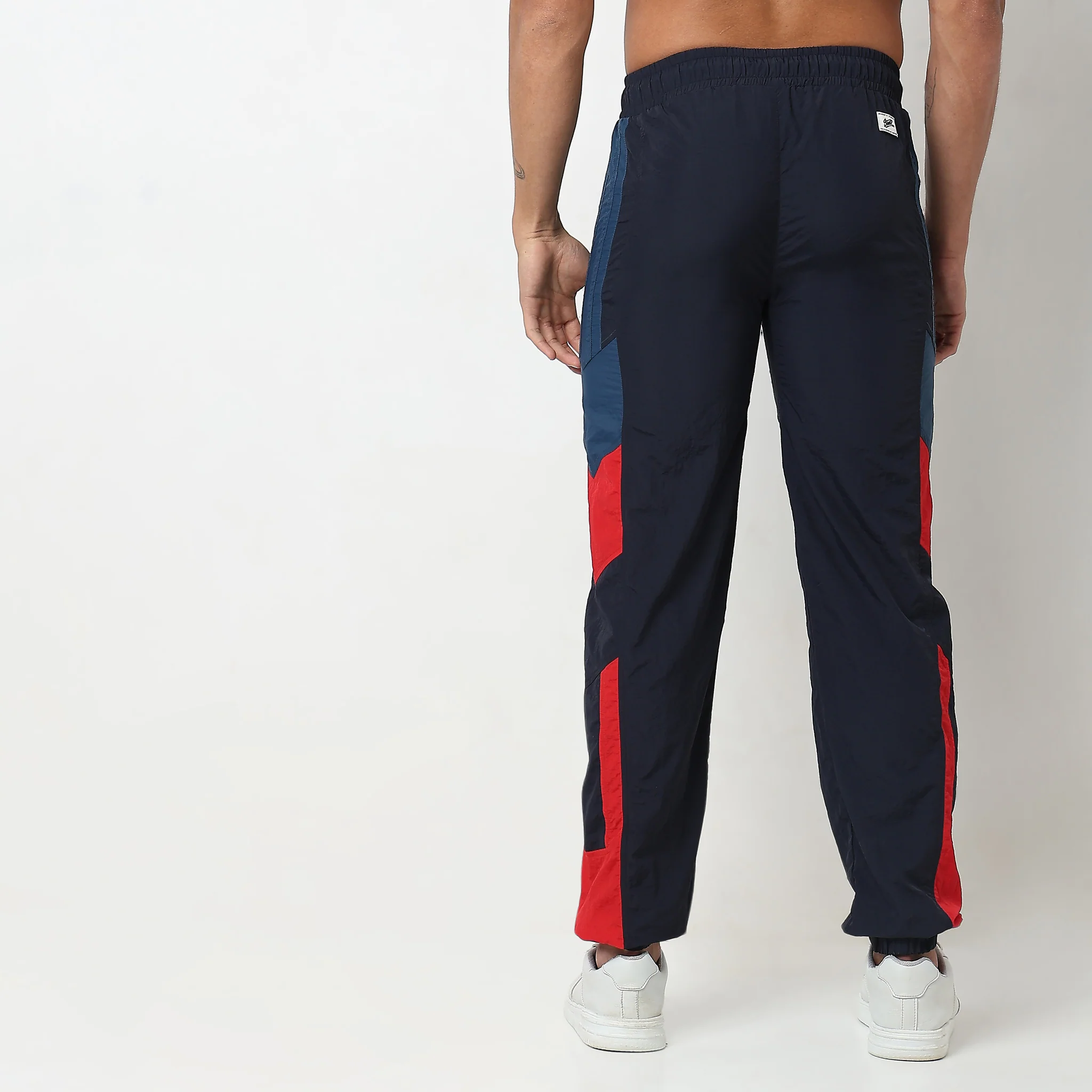 Tropadelic™ Joggers - Polyamide Trendy Joggers With Block Patch - Mid Rise - Image 3