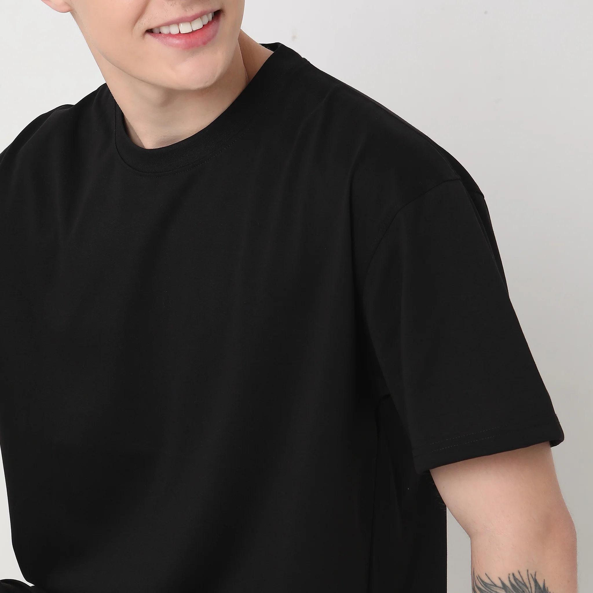 Heavy DutyTeesᵉˣ Oversized exclusive 210 GSM Patented Fabric-Everyday Essentials - Image 10