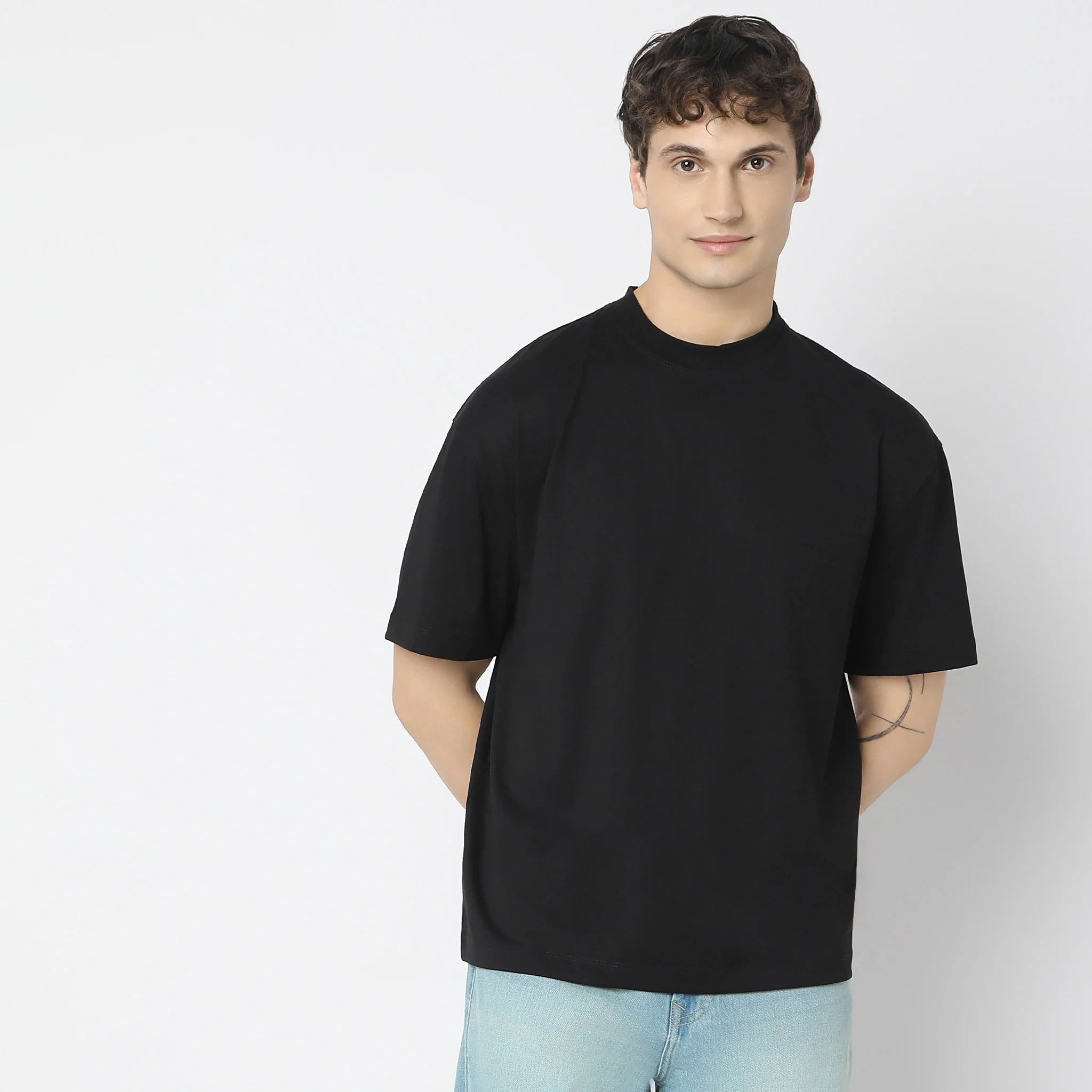 Heavy DutyTeesᵉˣ Oversized exclusive 210 GSM Patented Fabric-Everyday Essentials - Image 55