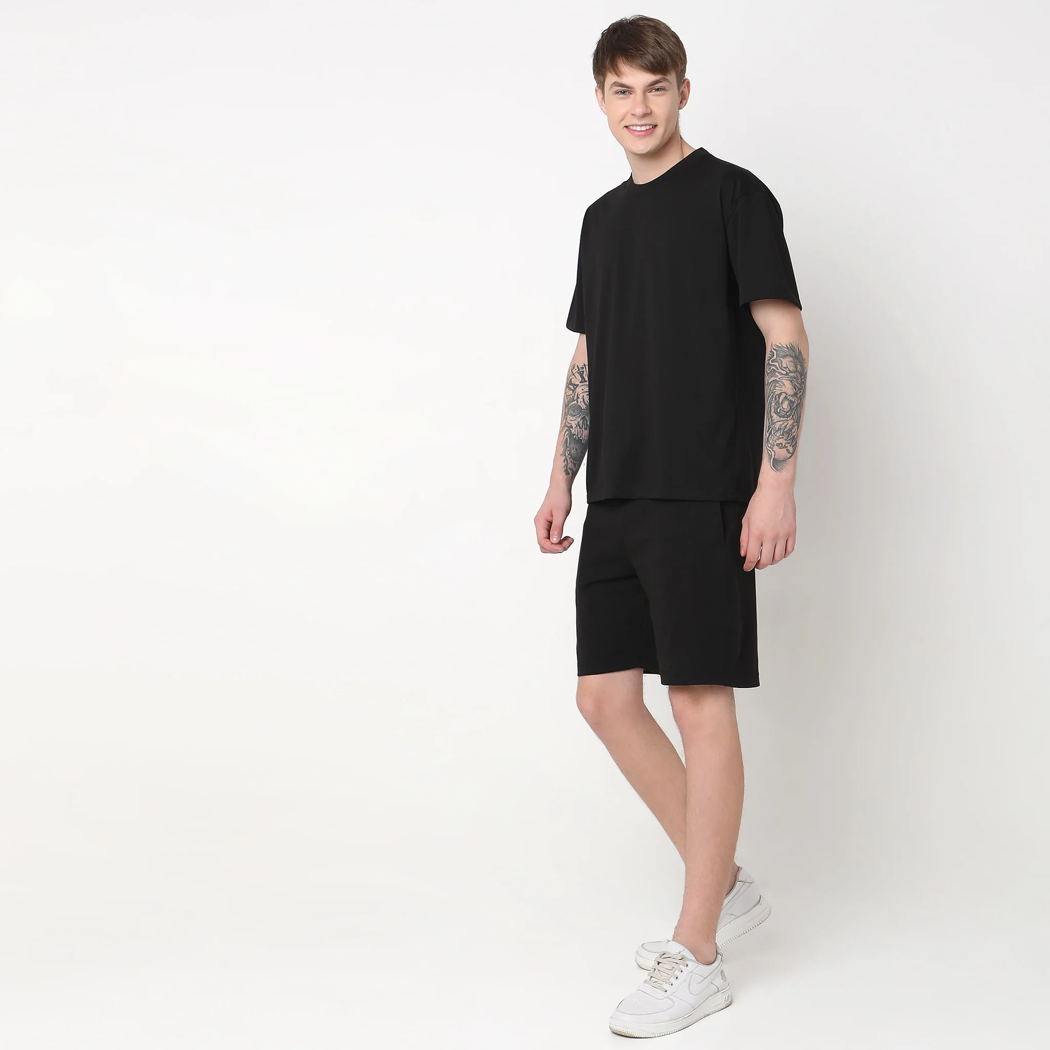 Heavy DutyTeesᵉˣ Oversized exclusive 210 GSM Patented Fabric-Everyday Essentials - Image 9