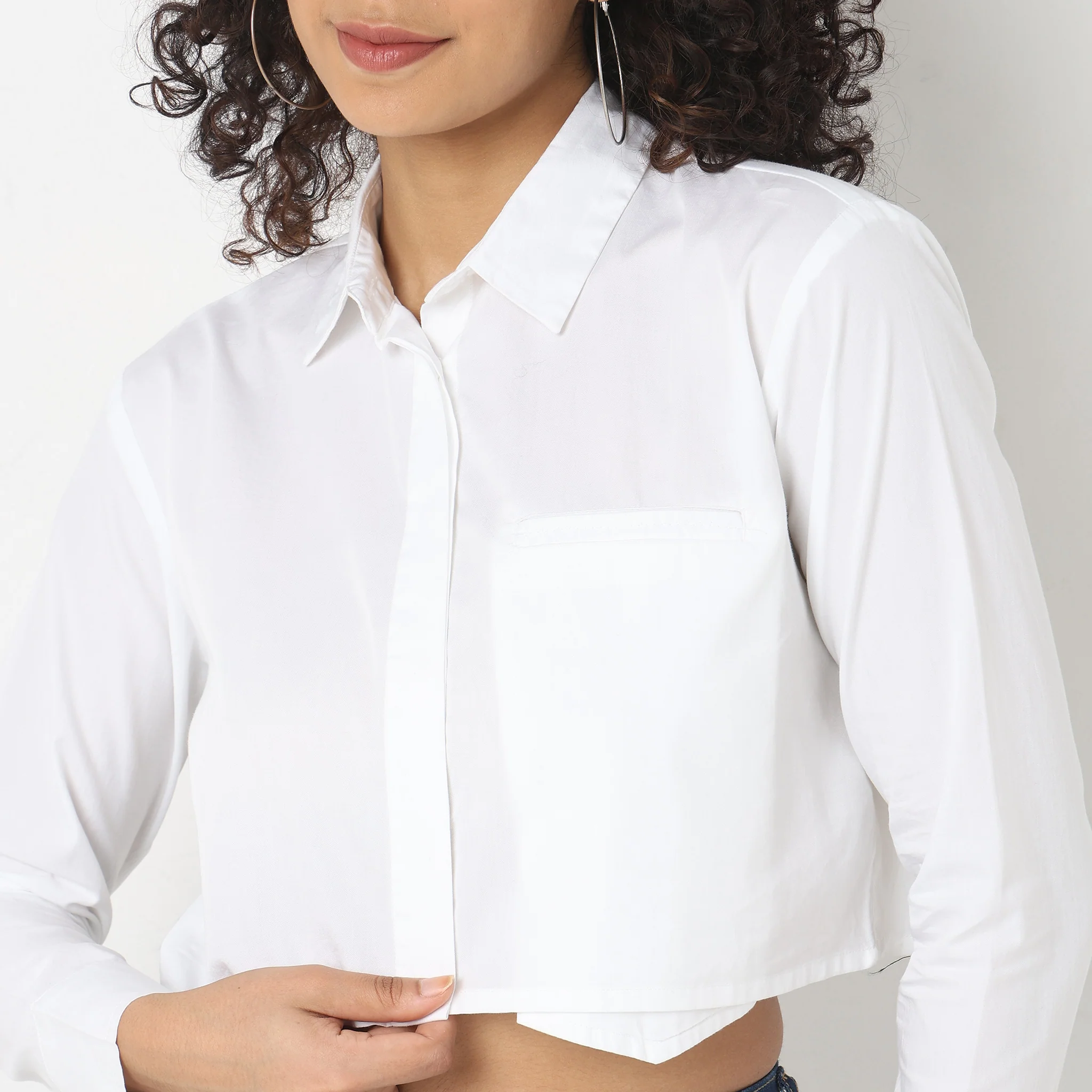 Oversize Solid Shirts - Image 13