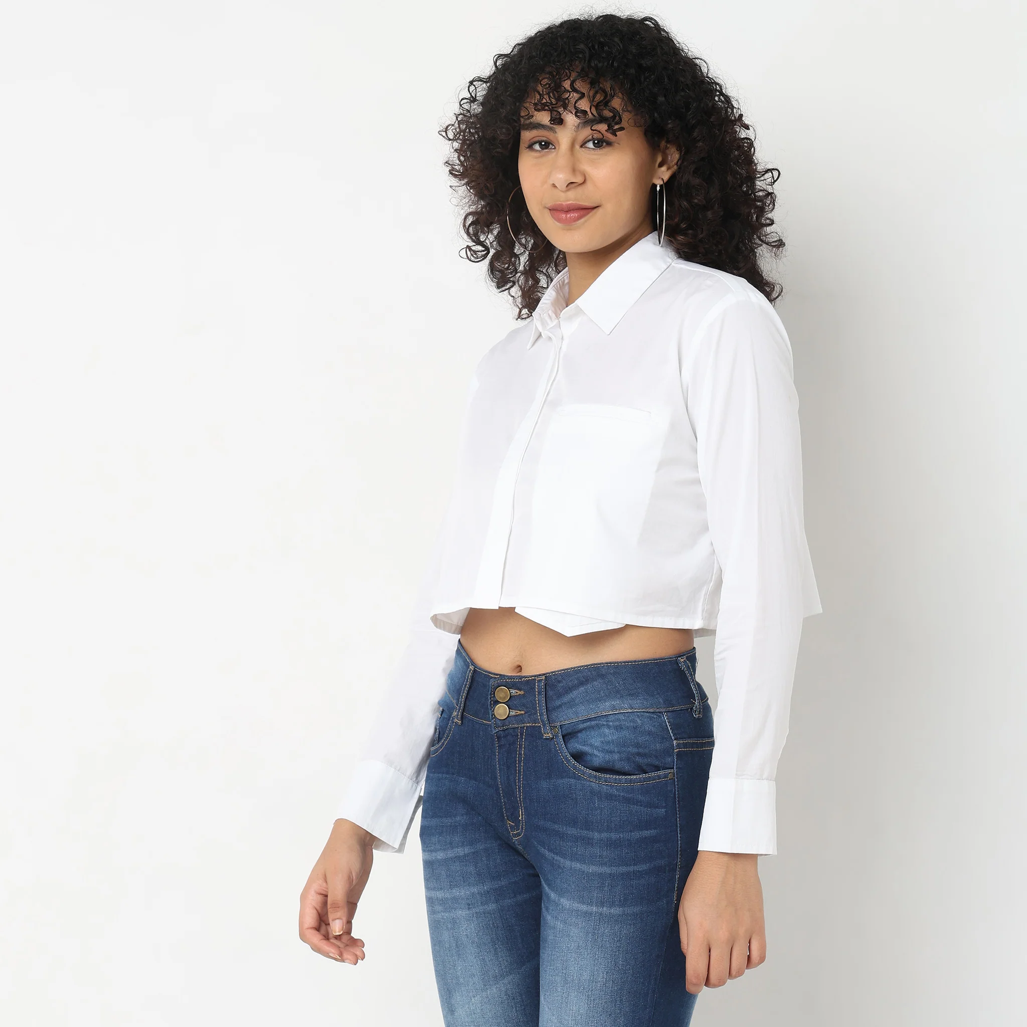 Oversize Solid Shirts - Image 15