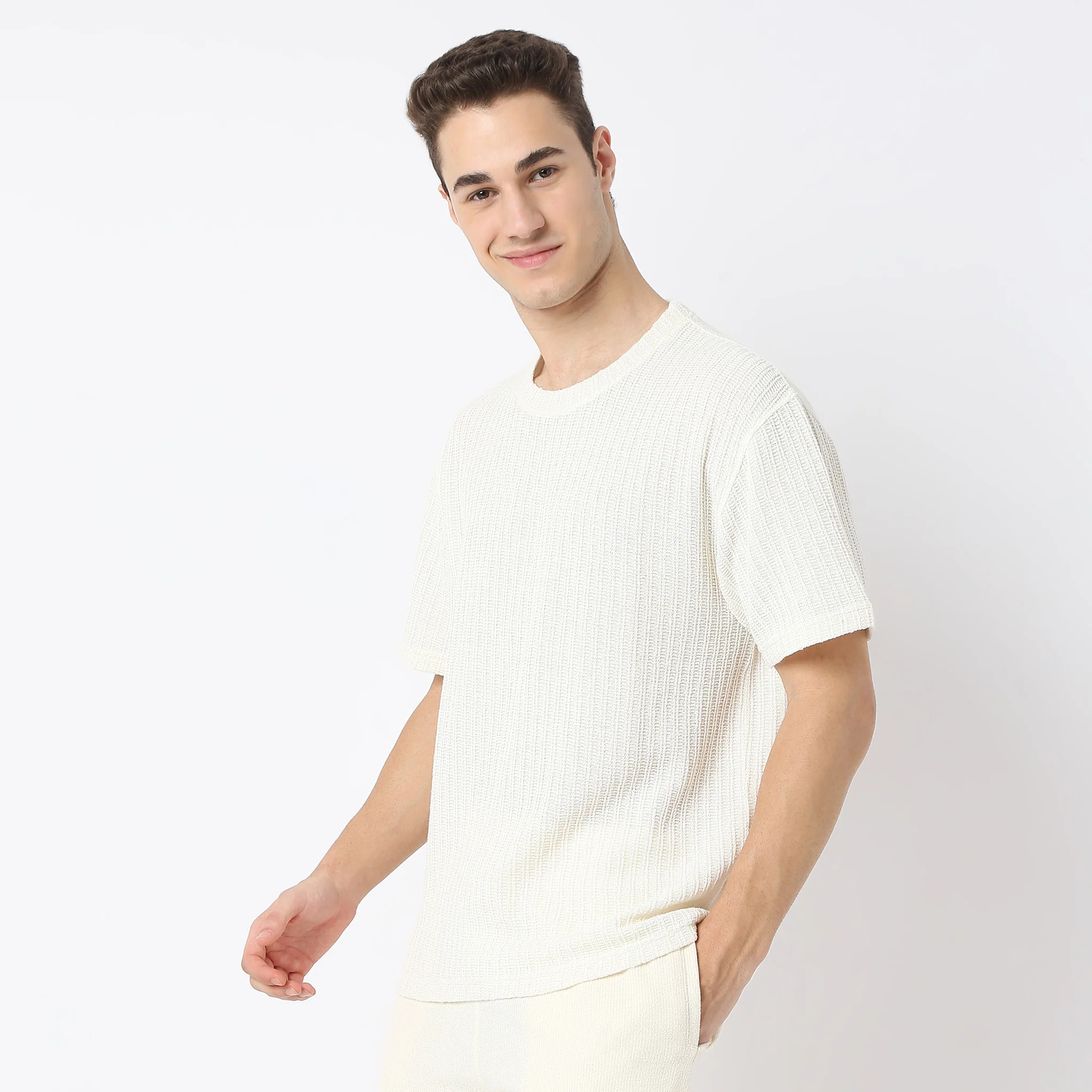 Baggy™ Tee - Oversize Structured Baggy T-Shirt - Image 4