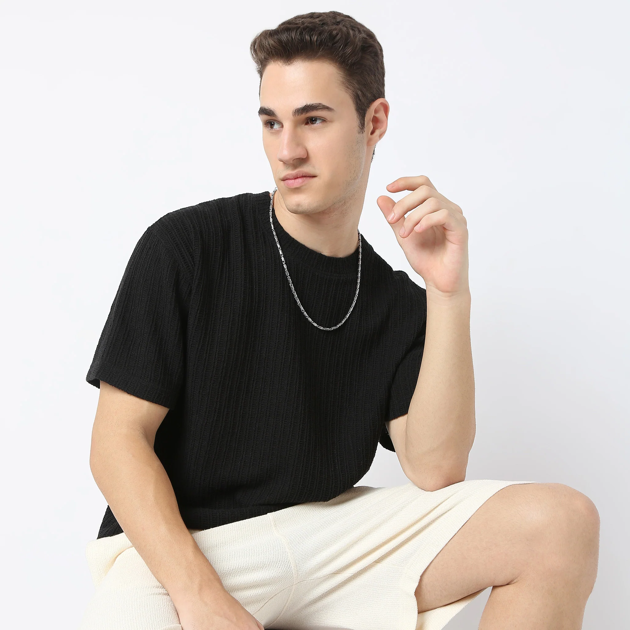 Baggy™ Tee - Oversize Structured Baggy T-Shirt - Image 7