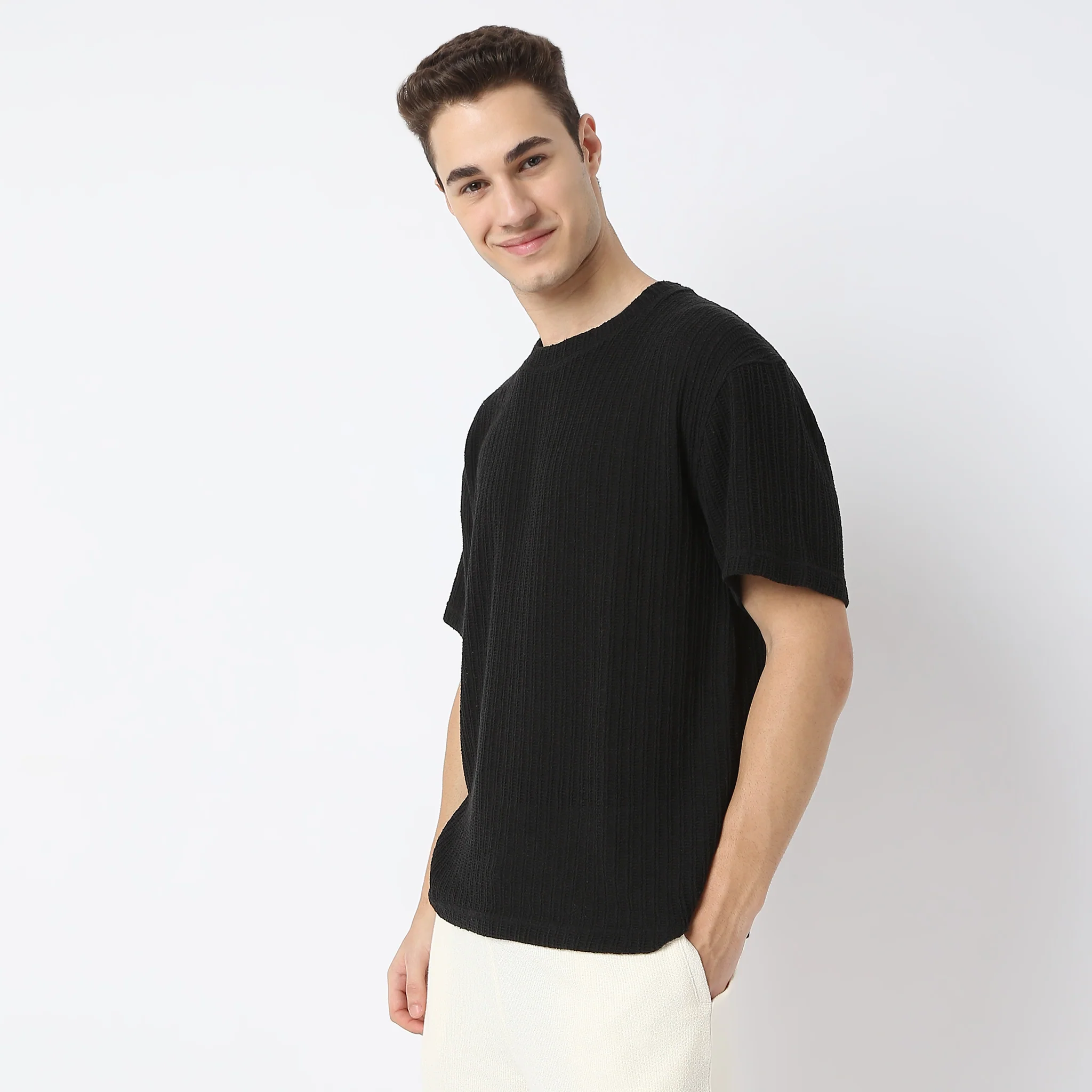 Baggy™ Tee - Oversize Structured Baggy T-Shirt - Image 9