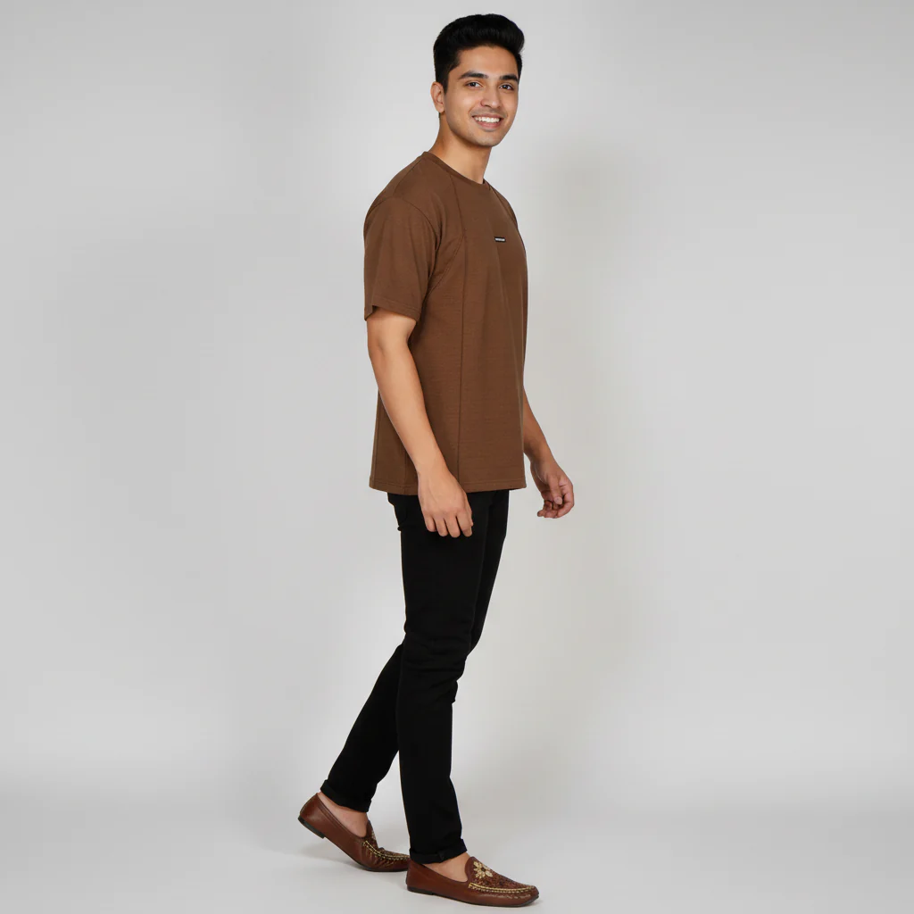 Oversize Structured Baggy T-Shirt - Image 2