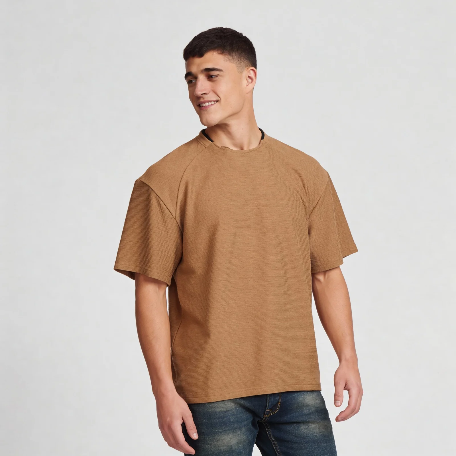 Oversize Structured Camper T Shirt - Image 10