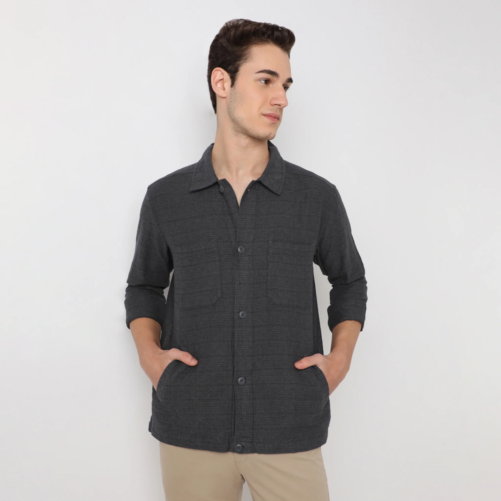 Oversized Outdoor Explorer Shacket Shirt - Image 5