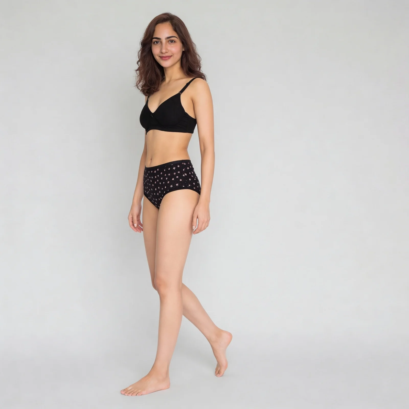 Plain Full Coverage Bra - Image 3