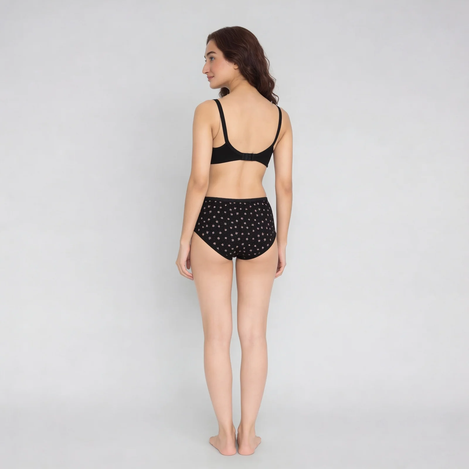 Plain Full Coverage Bra - Image 5