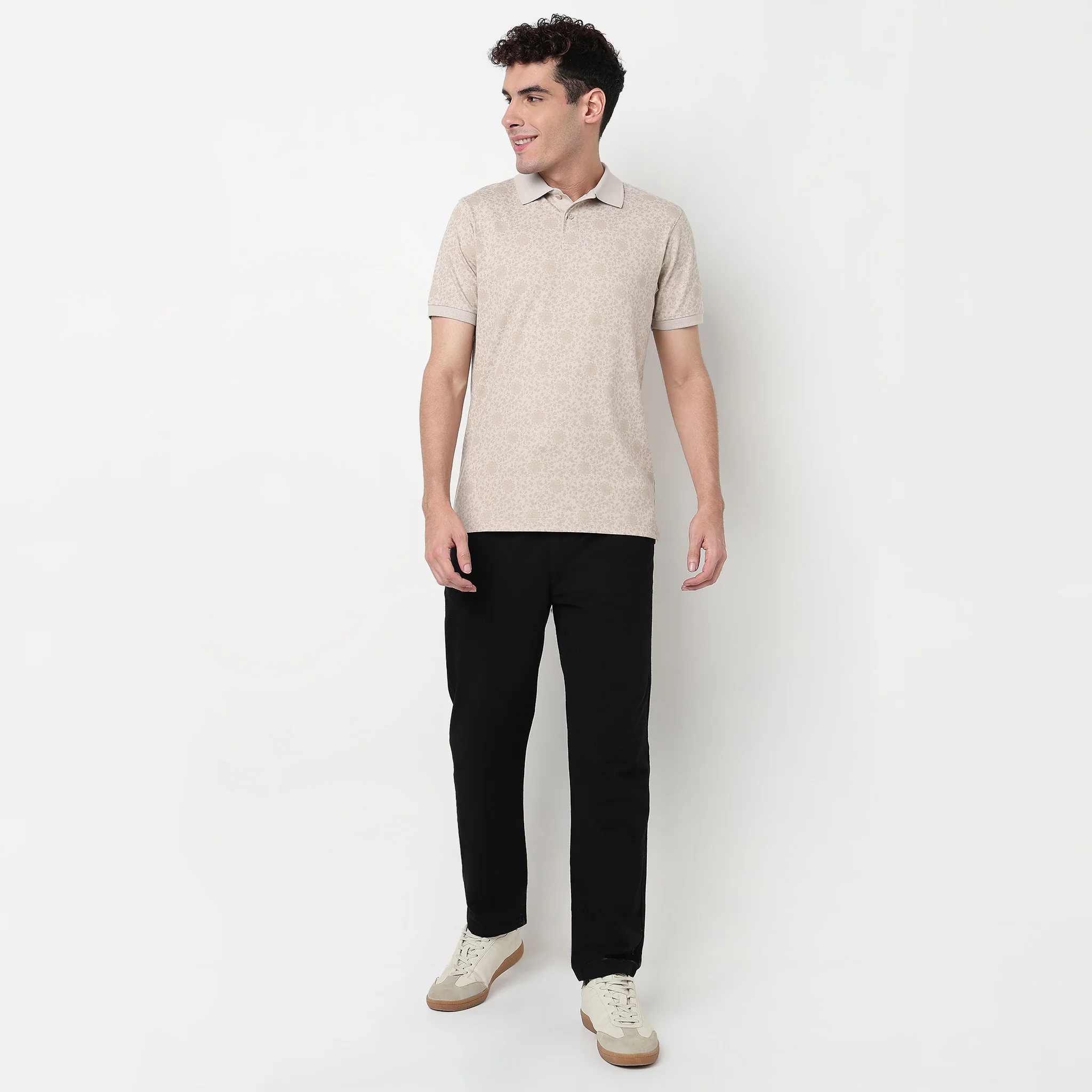 All Over Print Impressions Polo T-Shirt - Image 2