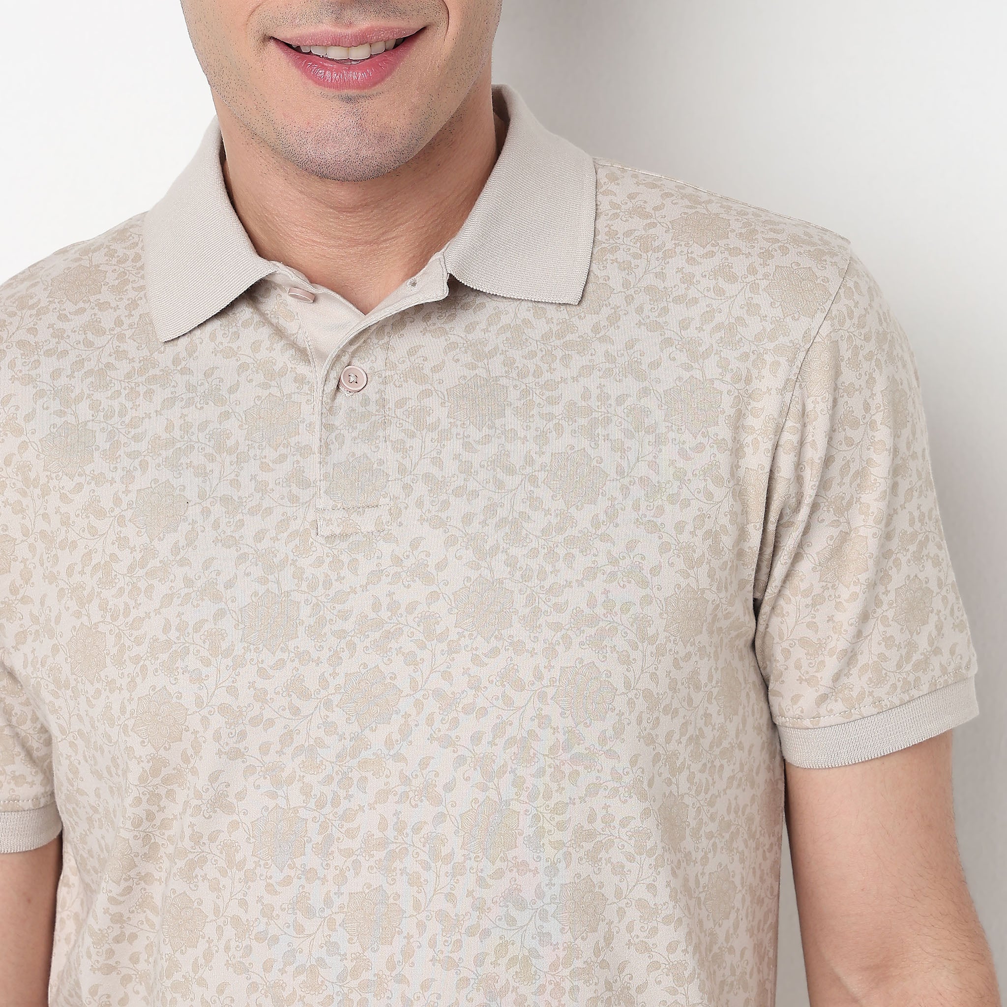 All Over Print Impressions Polo T-Shirt - Image 4