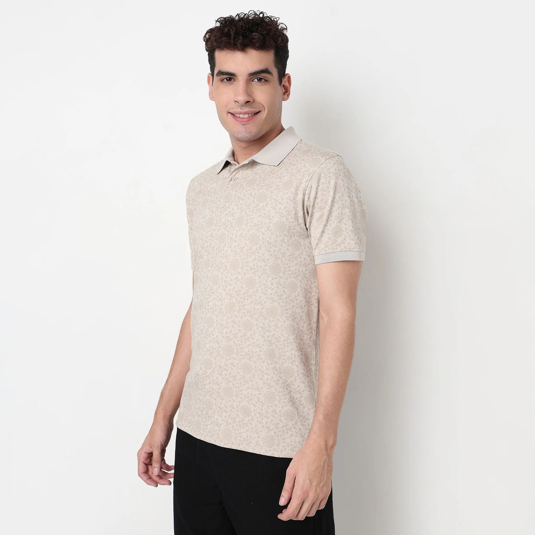All Over Print Impressions Polo T-Shirt - Image 5