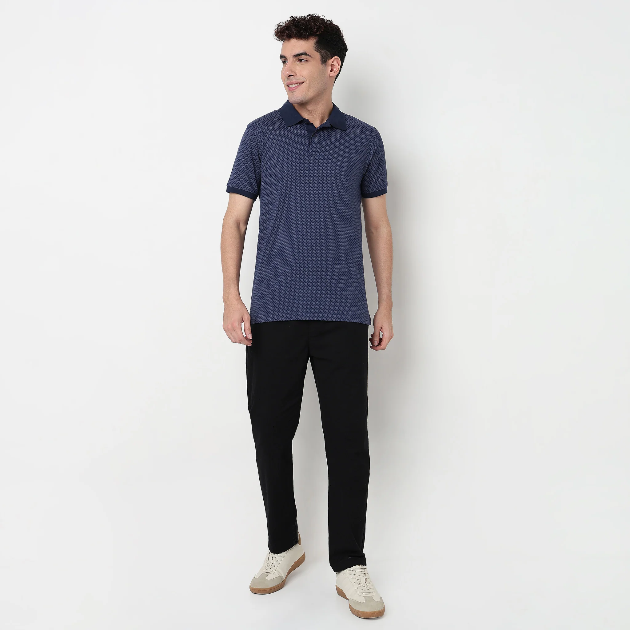 All Over Print Impressions Polo T-Shirt - Image 2