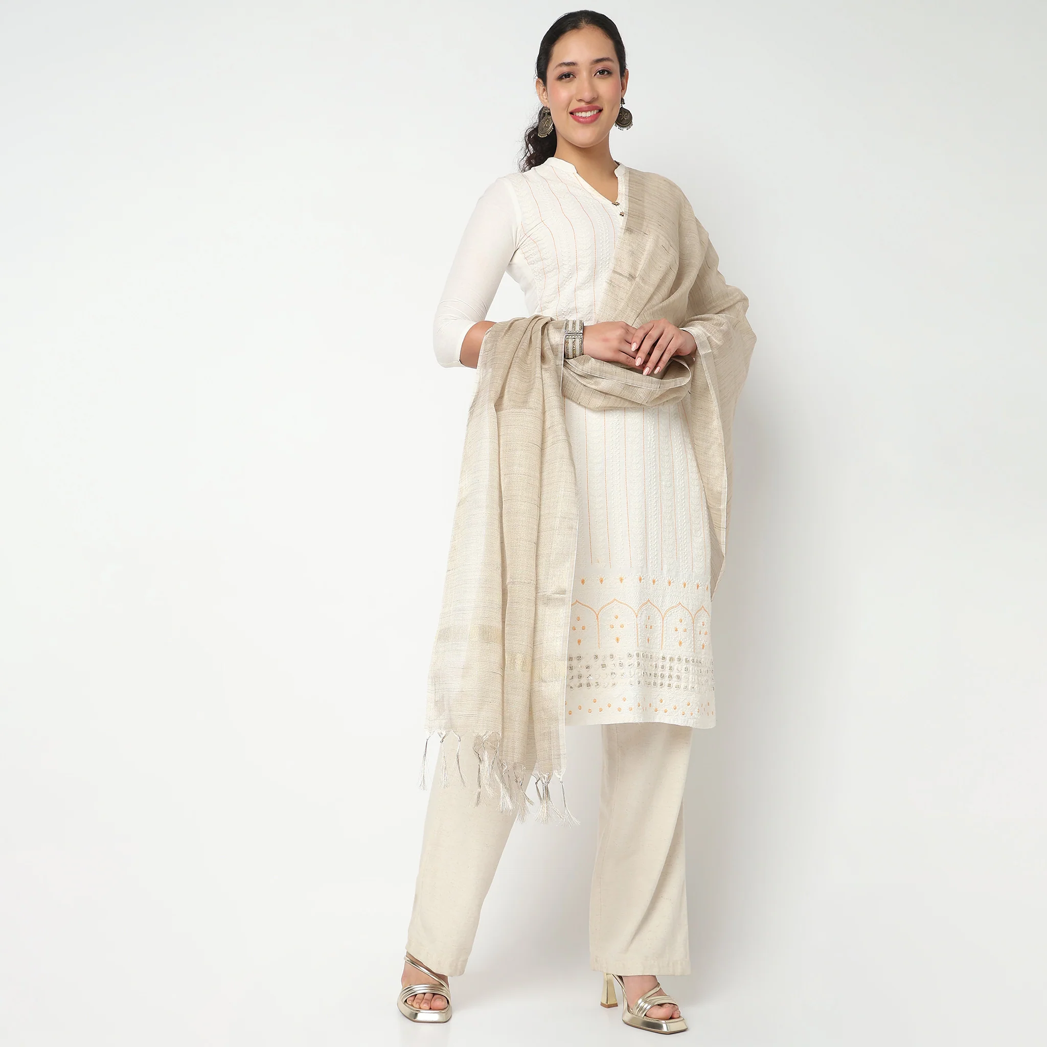 Poly Silk Tissue Dupatta