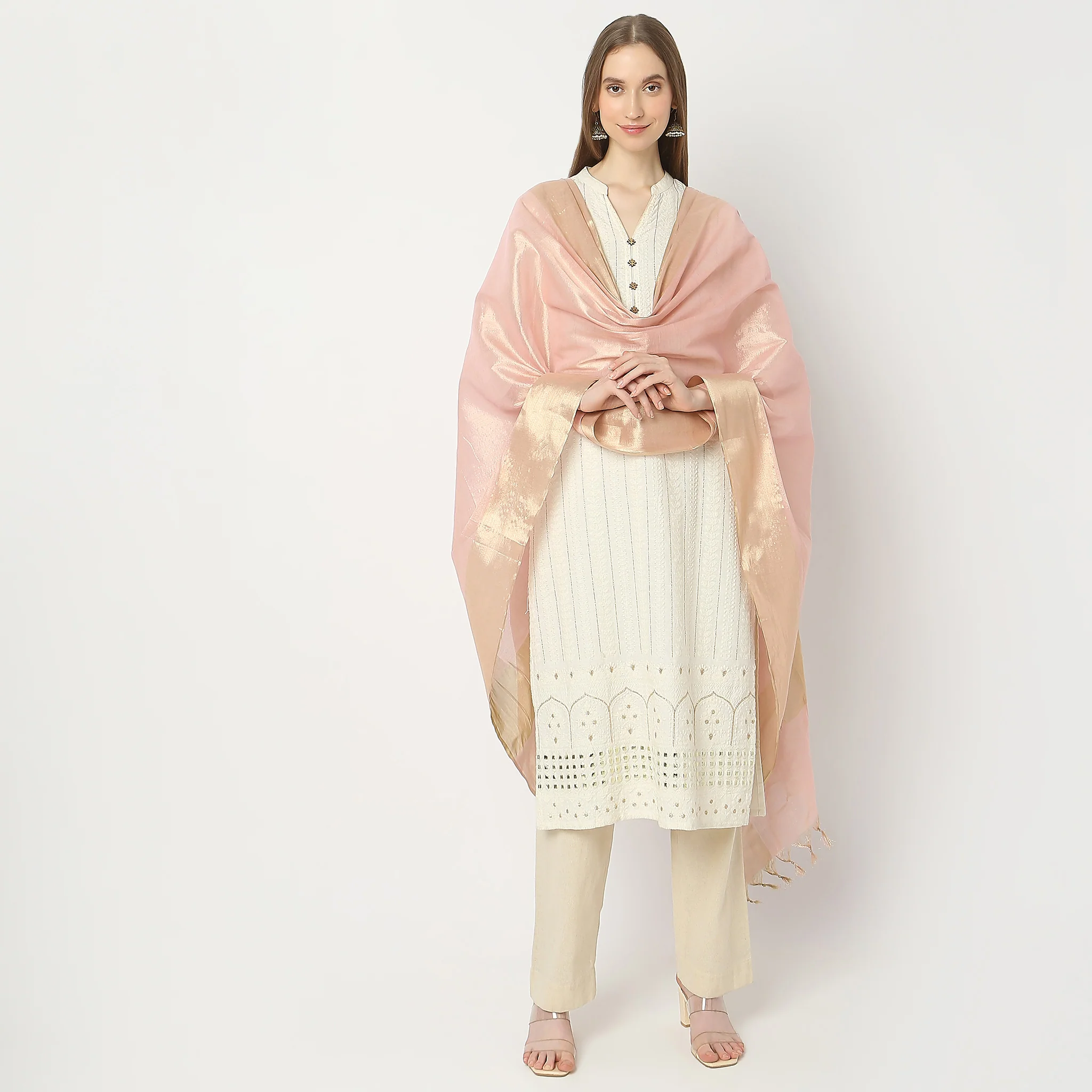 Polyamide Solid Dupatta - Image 7