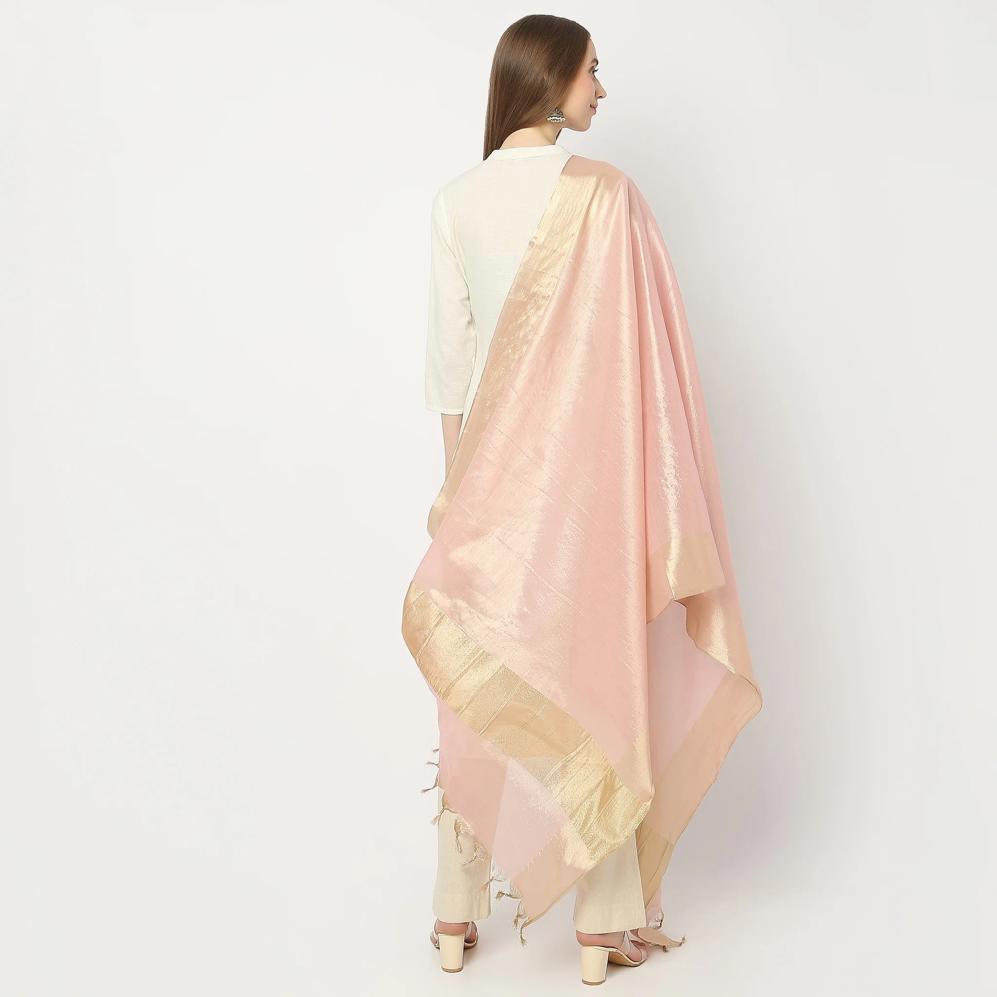 Polyamide Solid Dupatta - Image 8