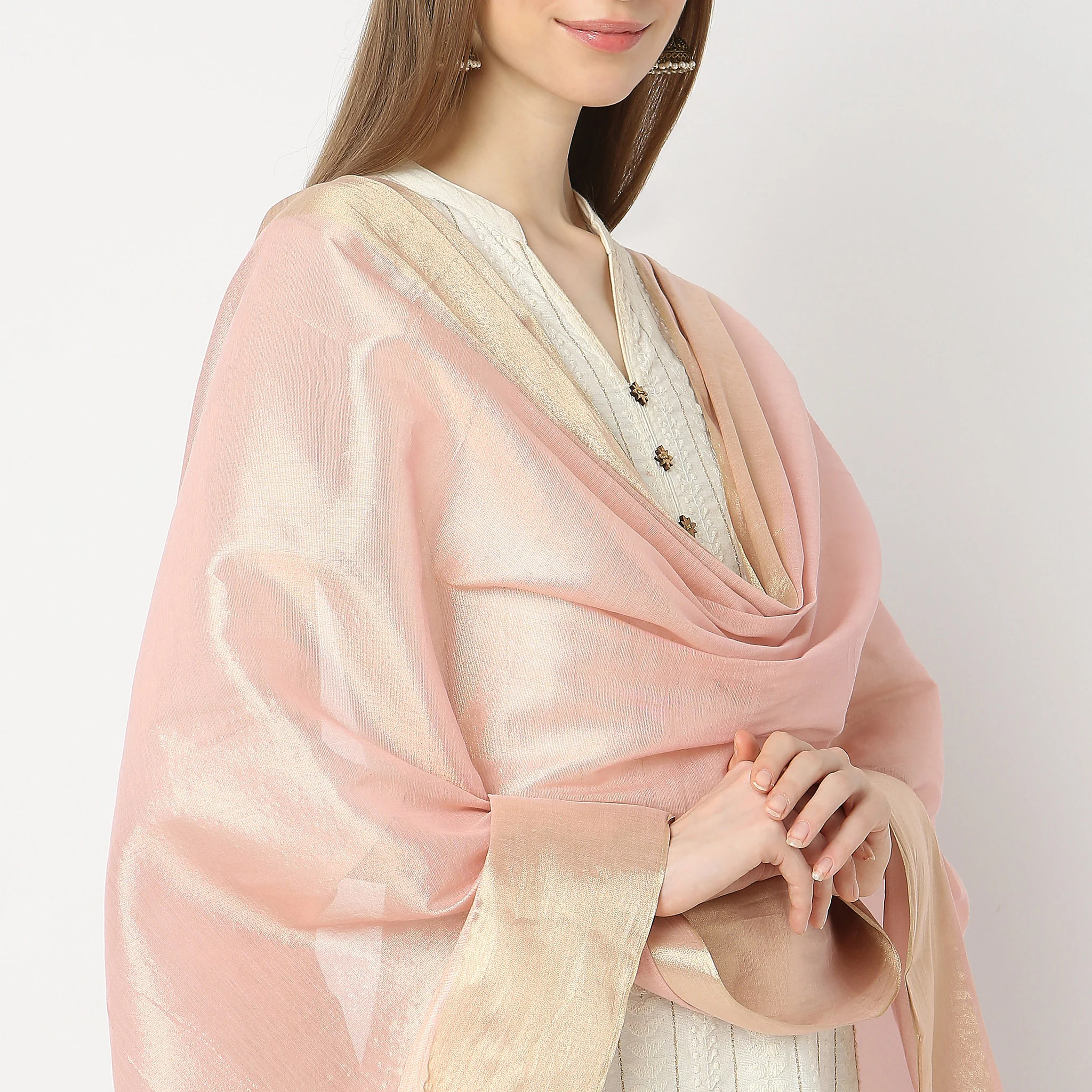 Polyamide Solid Dupatta - Image 9