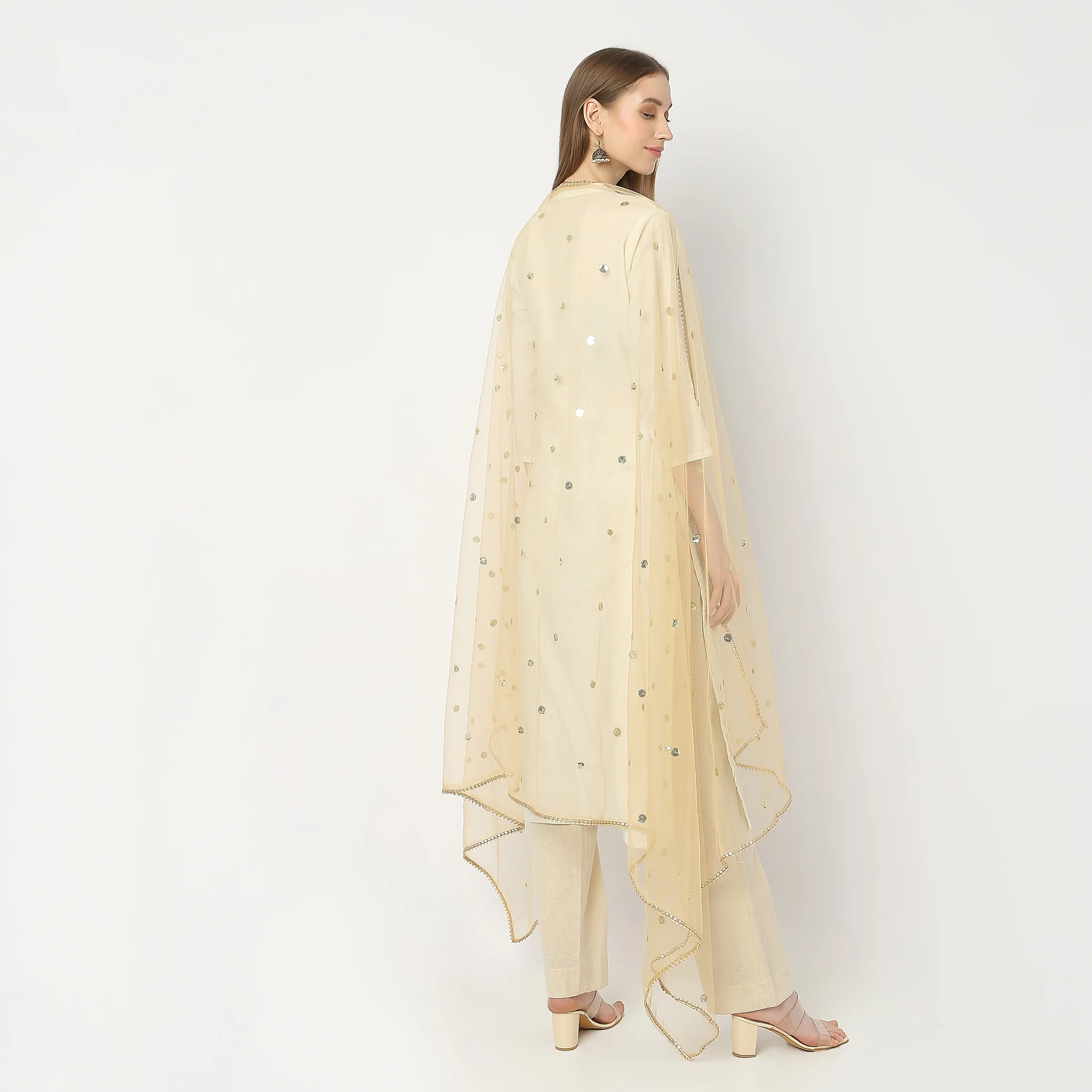 Polyester Embellished Dupatta - Image 2