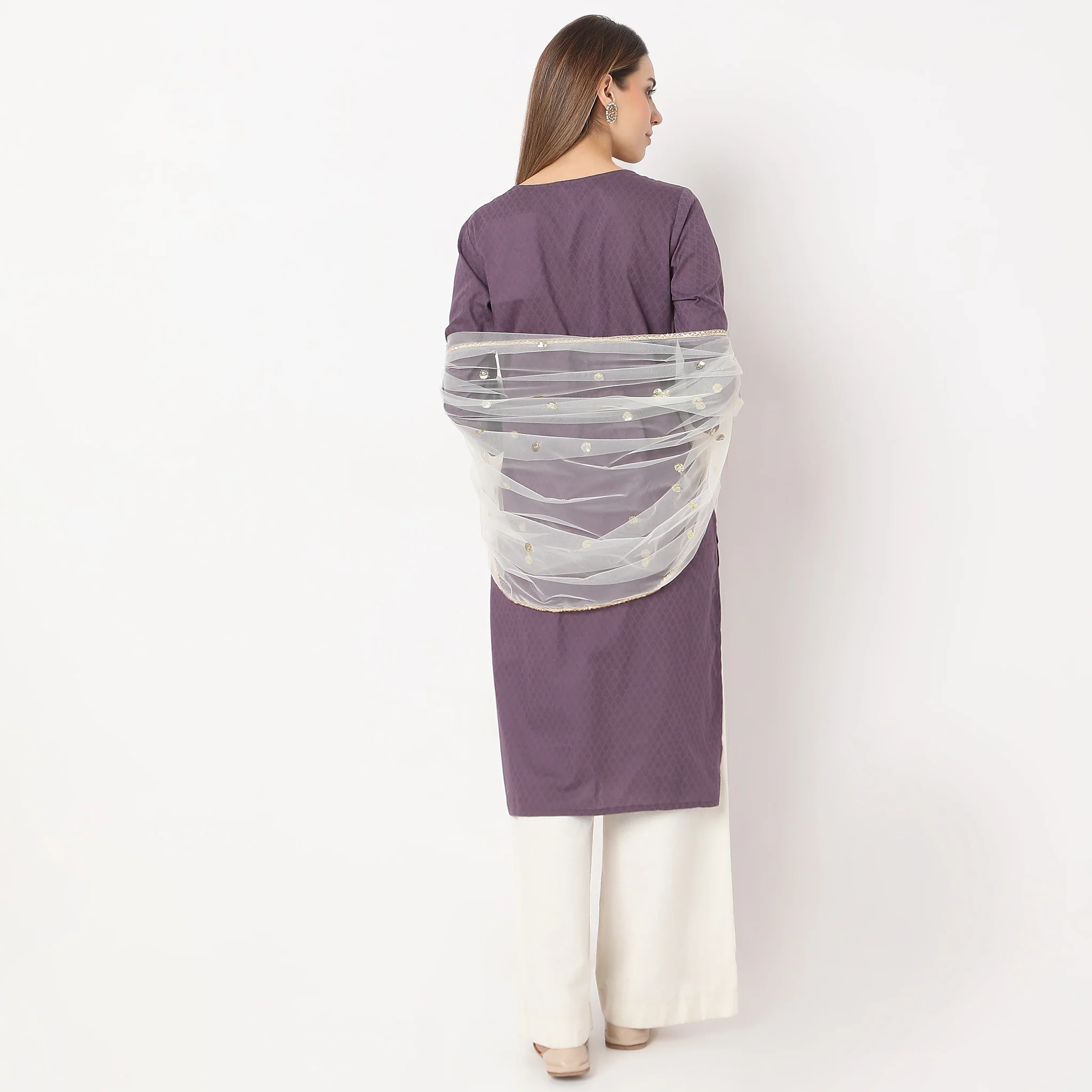 Polyester Embellished Dupatta - Image 5