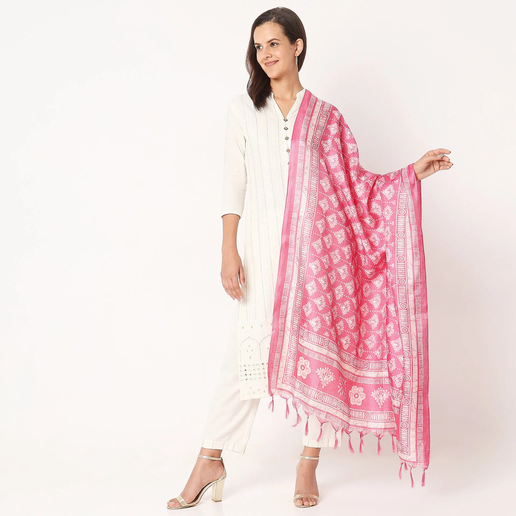 Polyester Printed Dupatta - Image 3