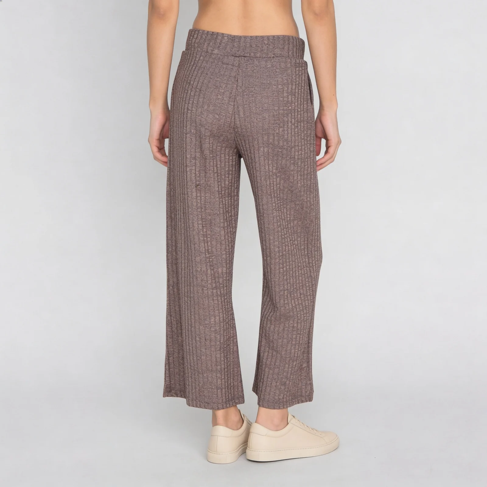 Cotton Ribbed Lounge Palazzo - Image 3