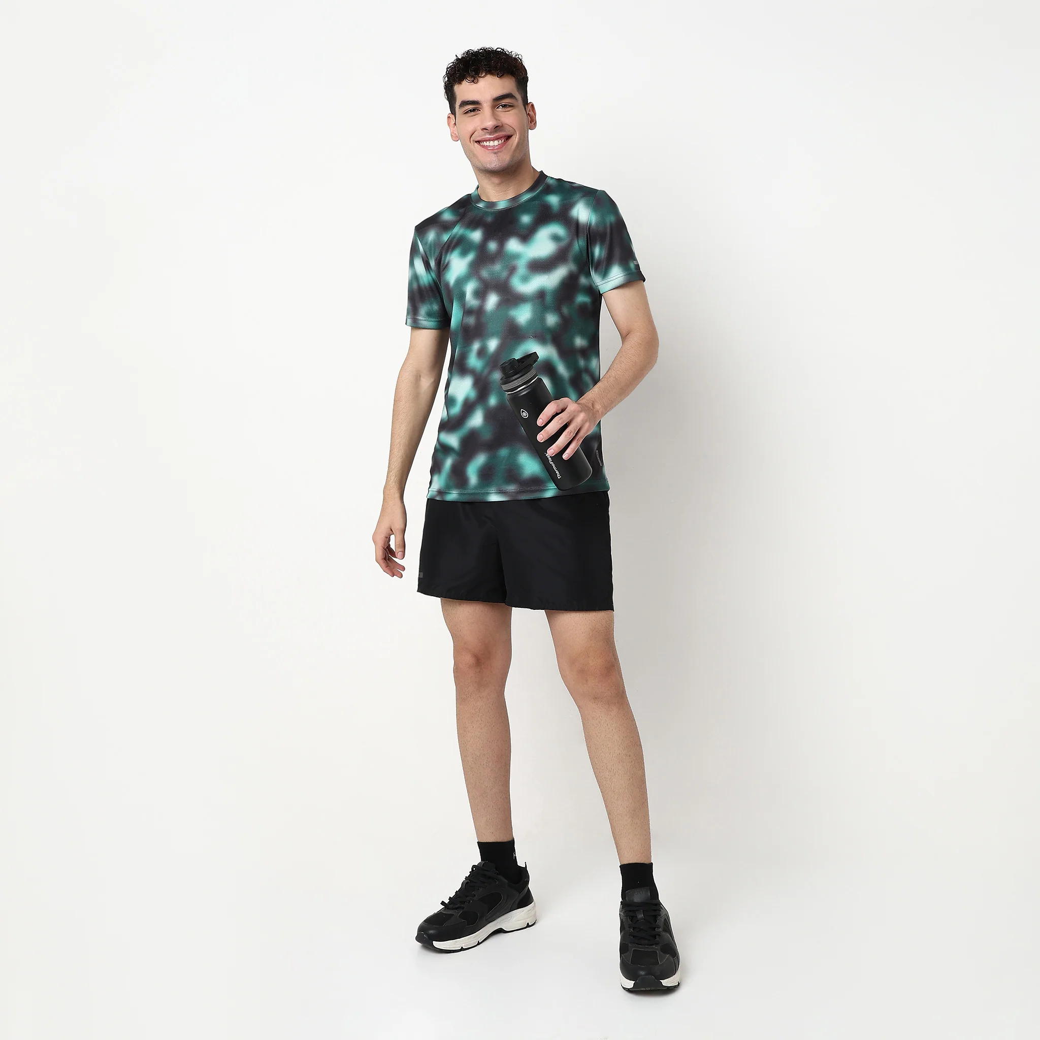All Over Printed Running T-Shirt