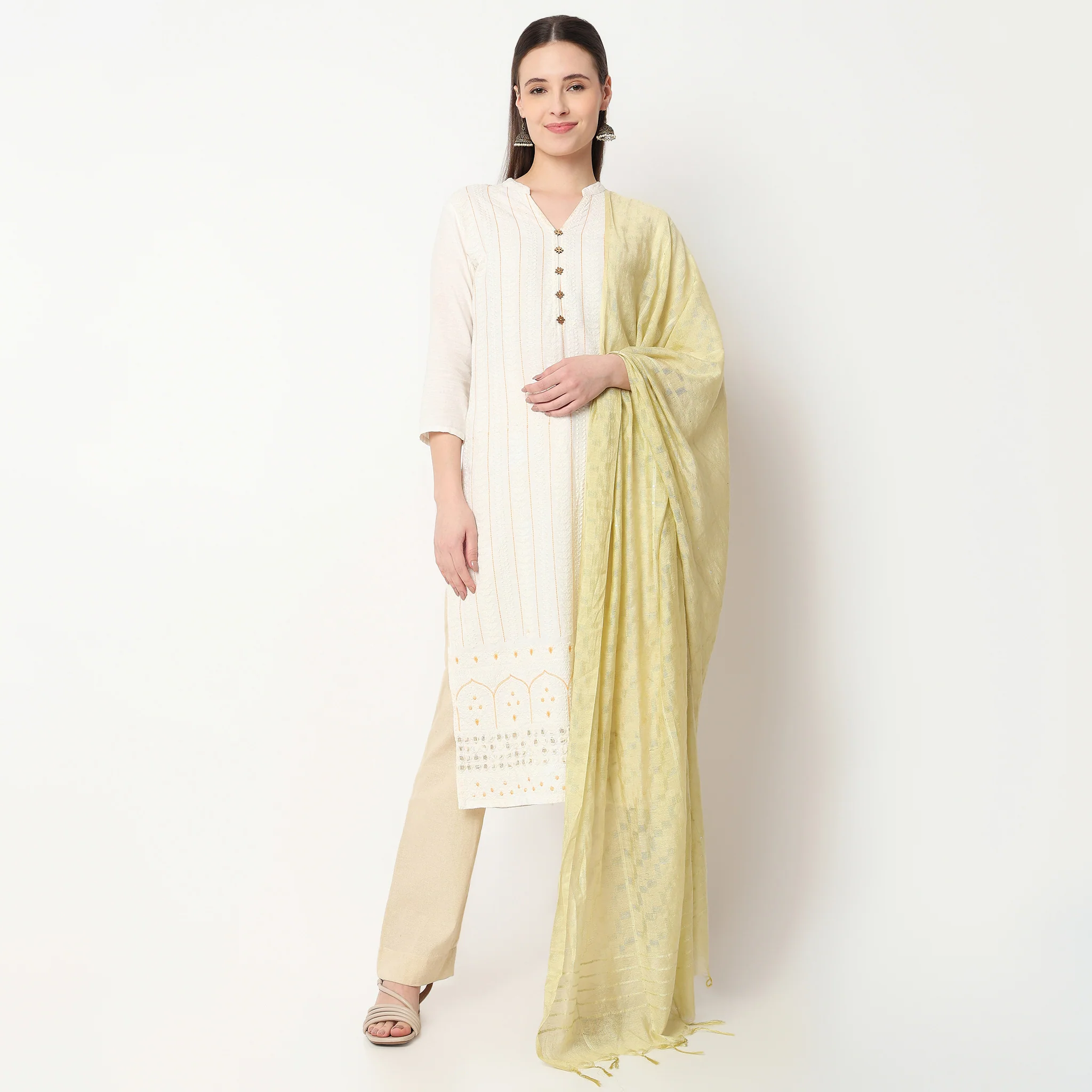 Polyester Solid Dupatta
