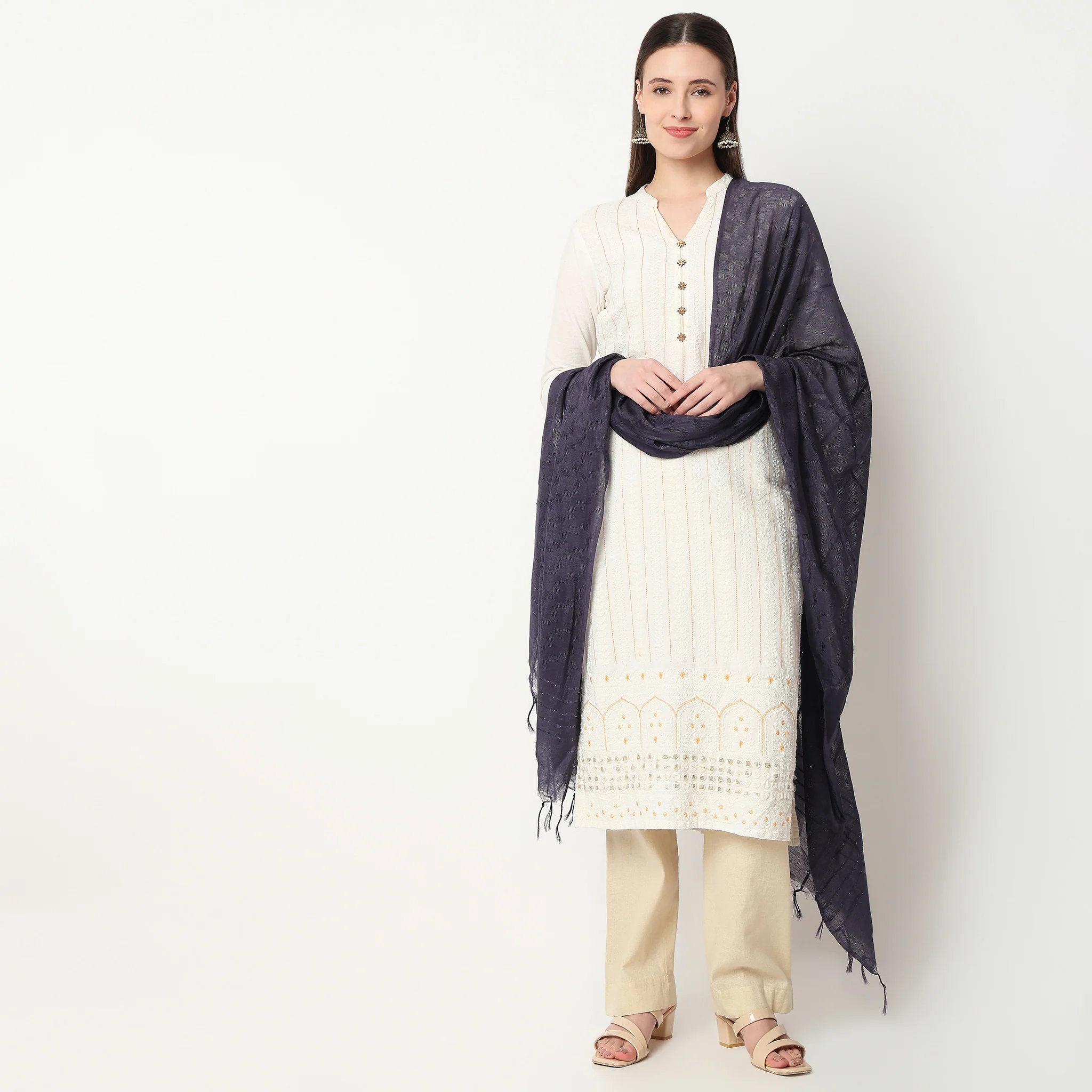 Polyester Solid Dupatta - Image 4