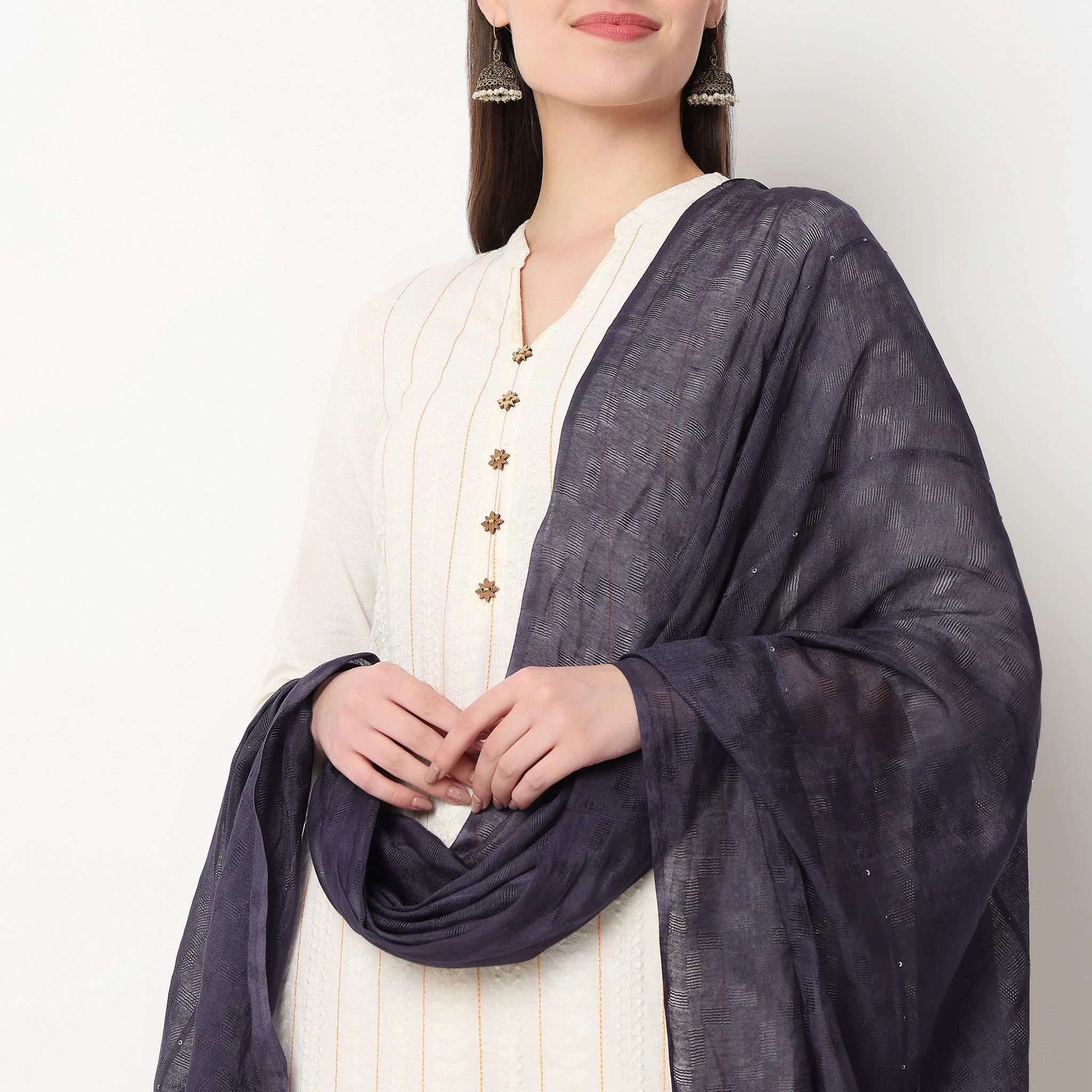 Polyester Solid Dupatta - Image 6