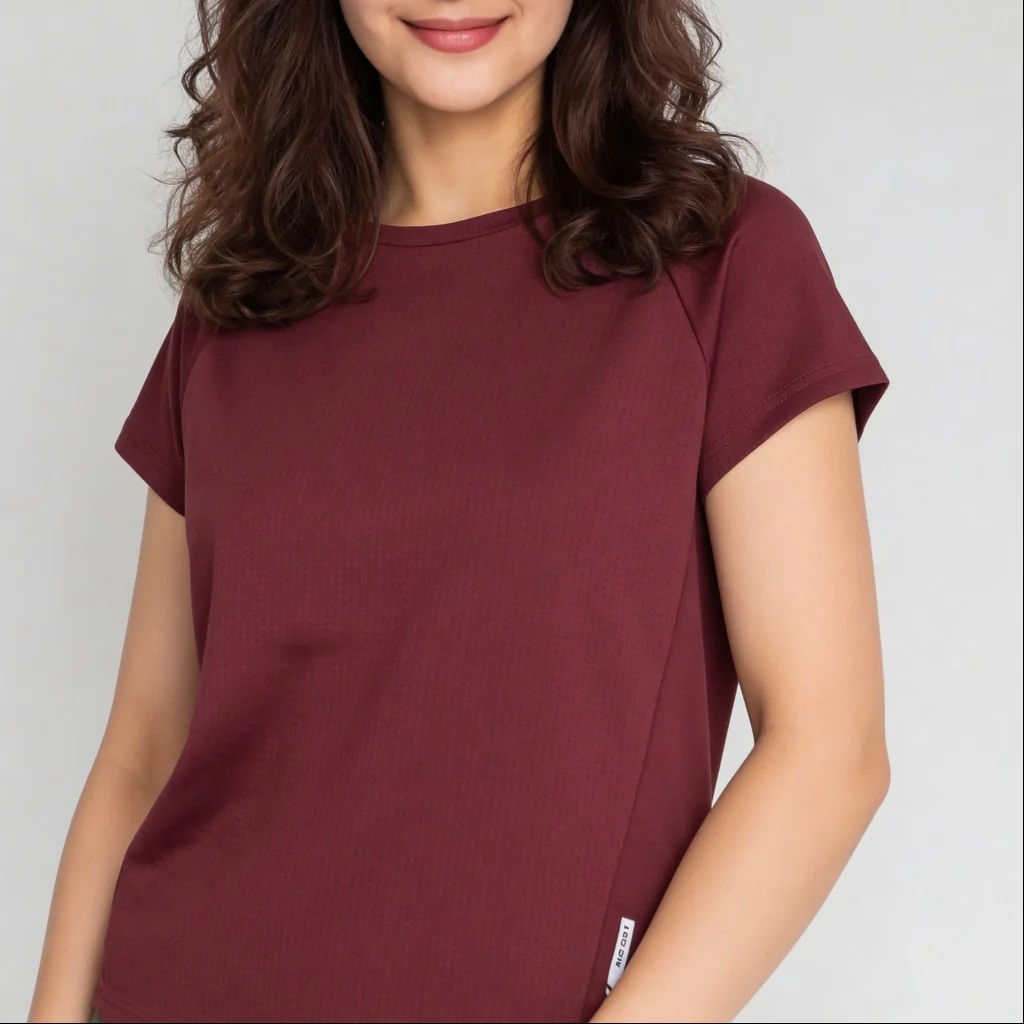 Solid Crew Neck T-Shirt - Image 14