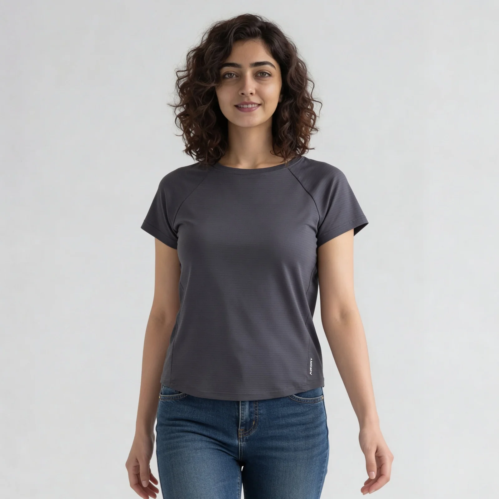 Solid Crew Neck T-Shirt - Image 7