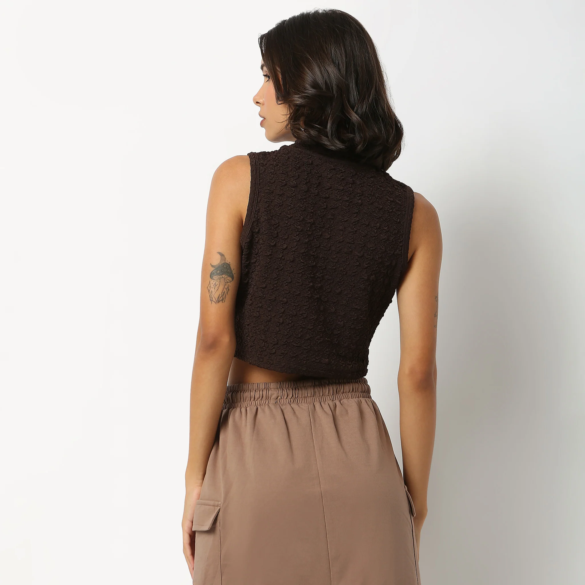 Structured Betty Crop T-Shirt - Image 3