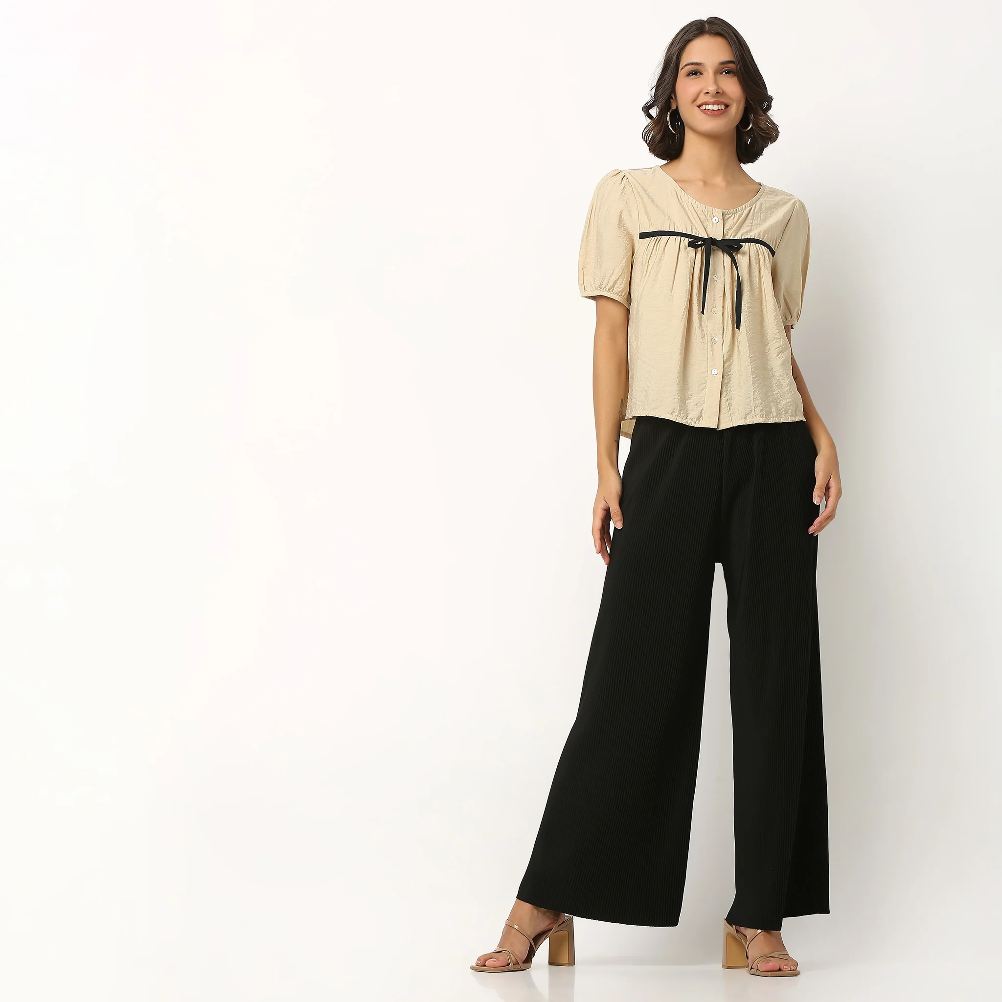 Structured Straight Palazzos