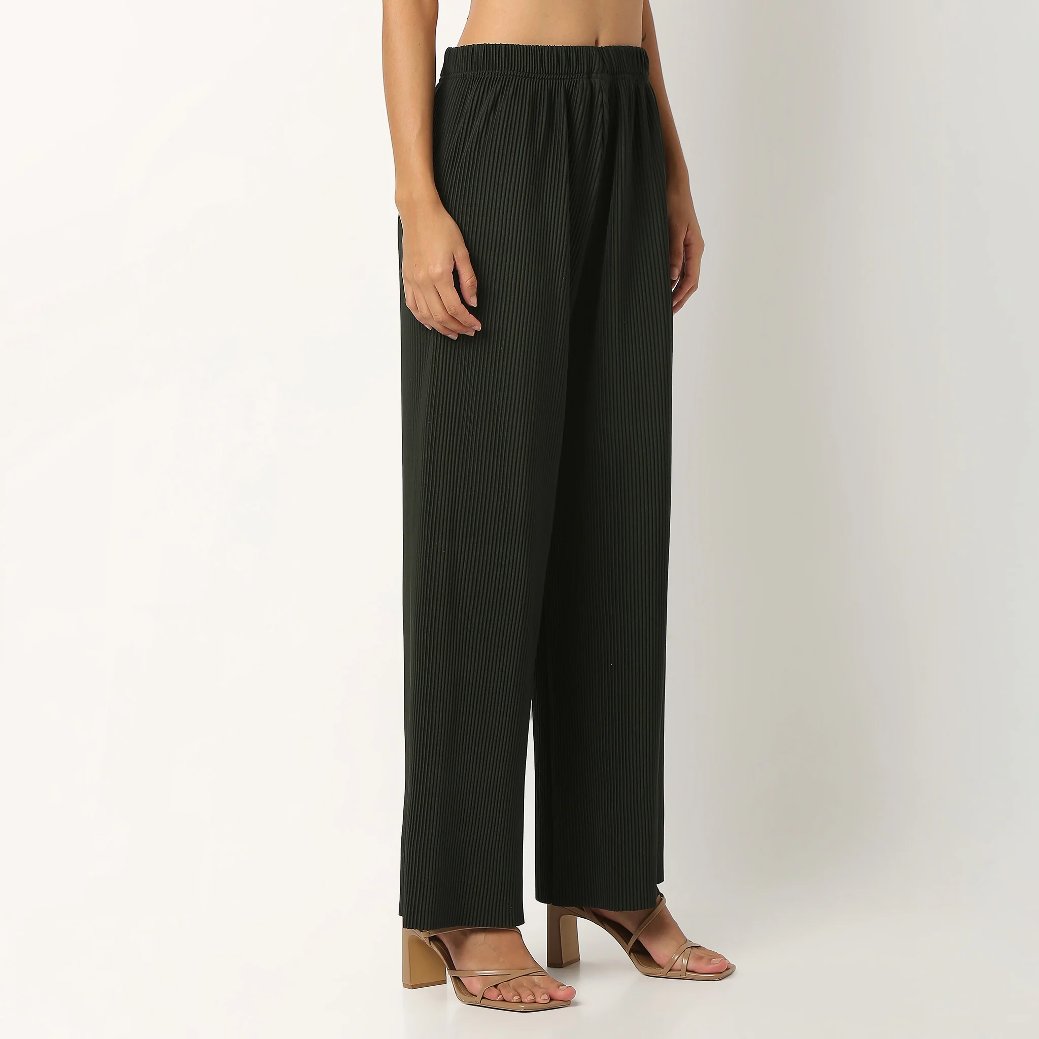 Structured Straight Palazzos - Image 10